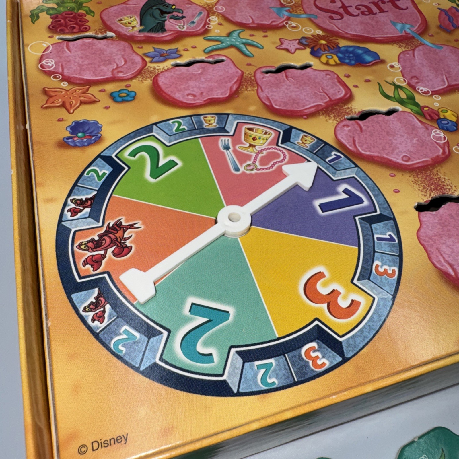 Disney’s The Little Mermaid Secrets Of The Sea Board Game VTG 1997 Complete!