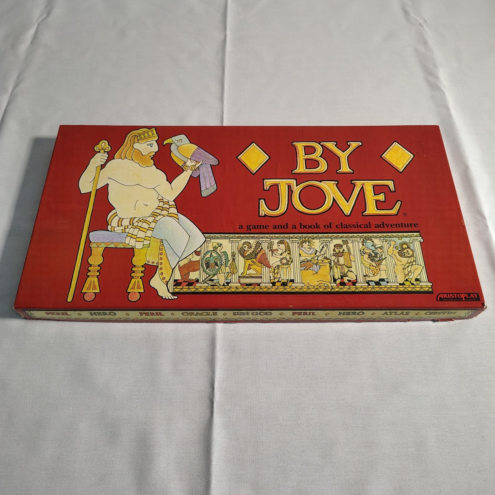 By Jove Adventure Board Game (1993) by Aristoplay, Vintage, See Pictures