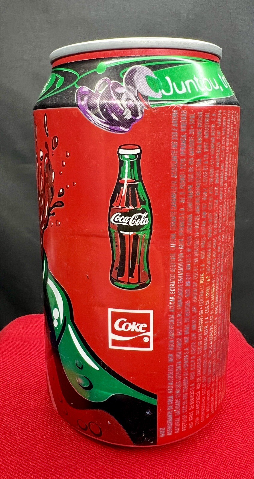 Crazy Bones Hielocos Coca-Cola Alien Promotional Can – Rare Brazil Release