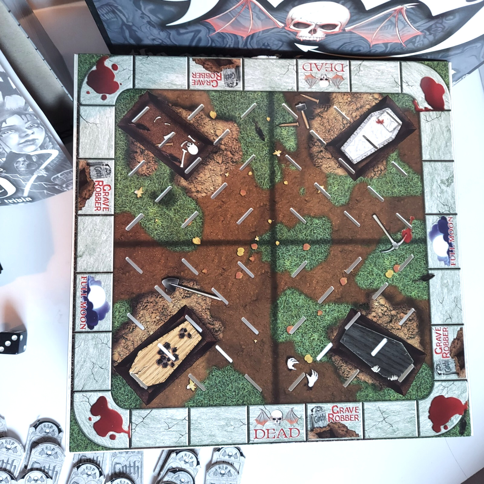 Goth The Game Of Horror Trivia Board Game 2002 Cult Halloween COMPLETE
