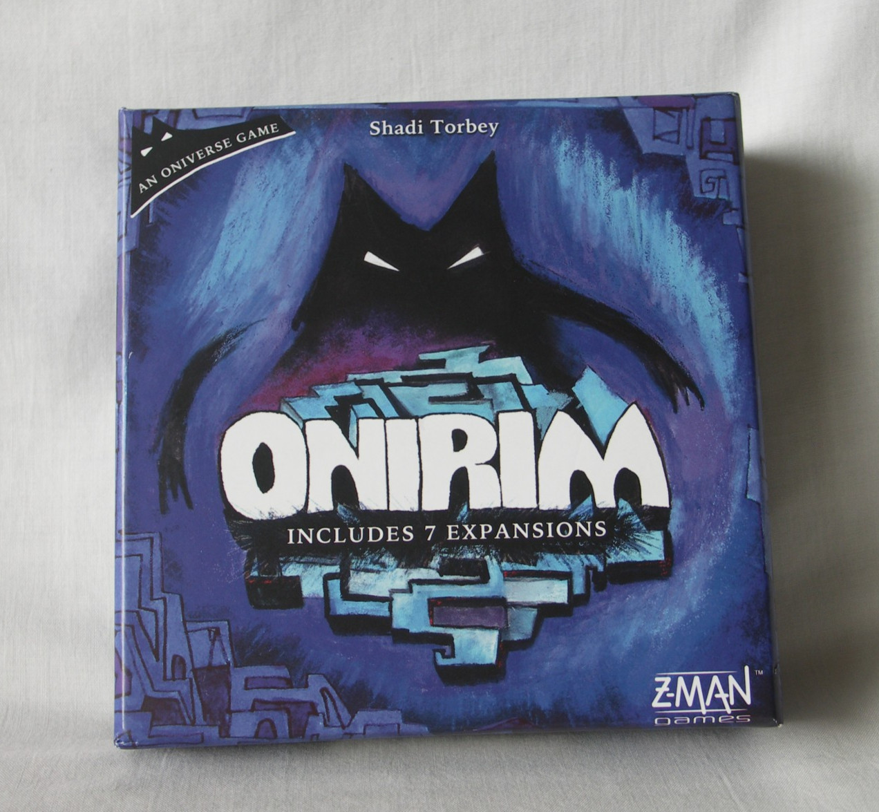 Onirim Game Includes 7 Expansions Z-Man Games Shadi Torbey New Open Box