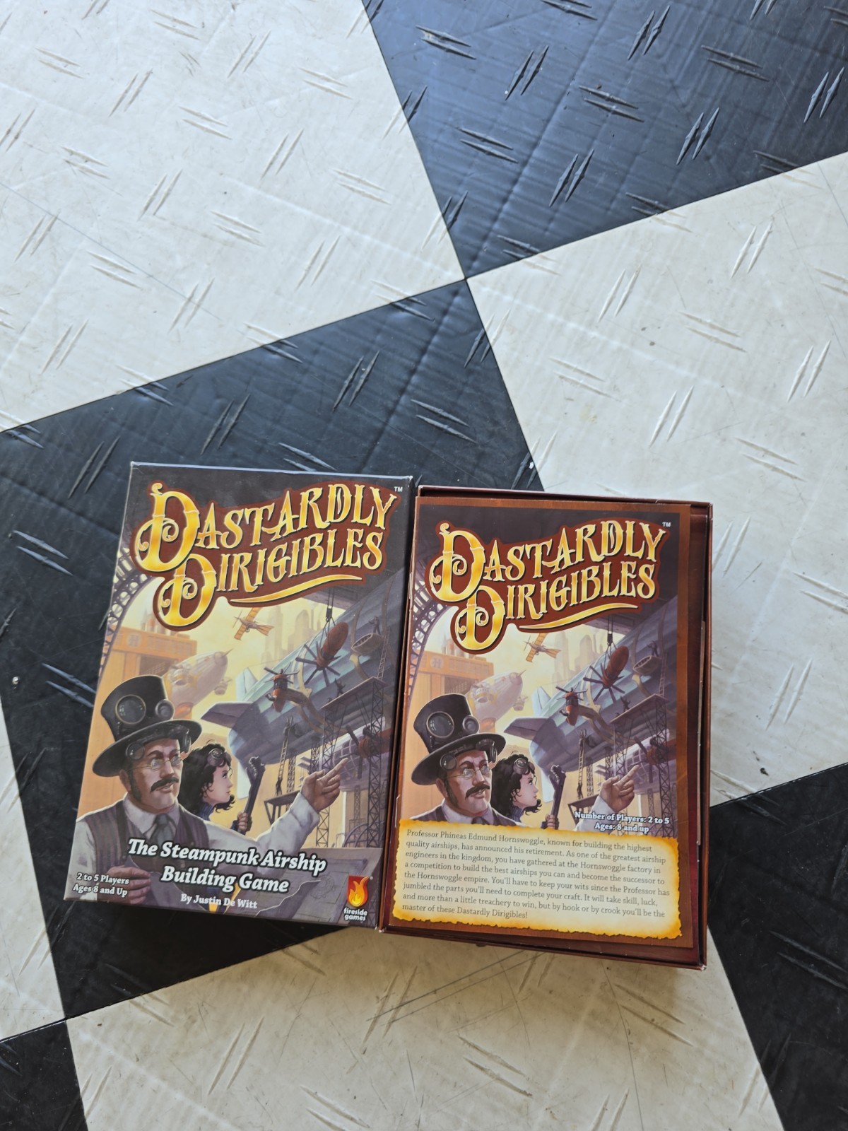 Fireside Dastardly Dirigibles: The Steampunk Airship Building Game New Sealed