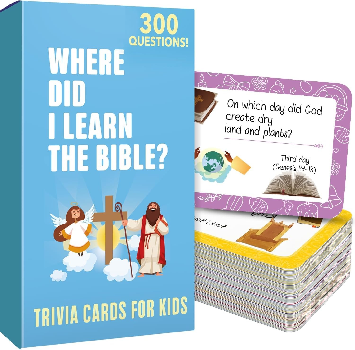 300 Engaging Bible Trivia Card Questions – Fun Bible Games for Kids and Famil…