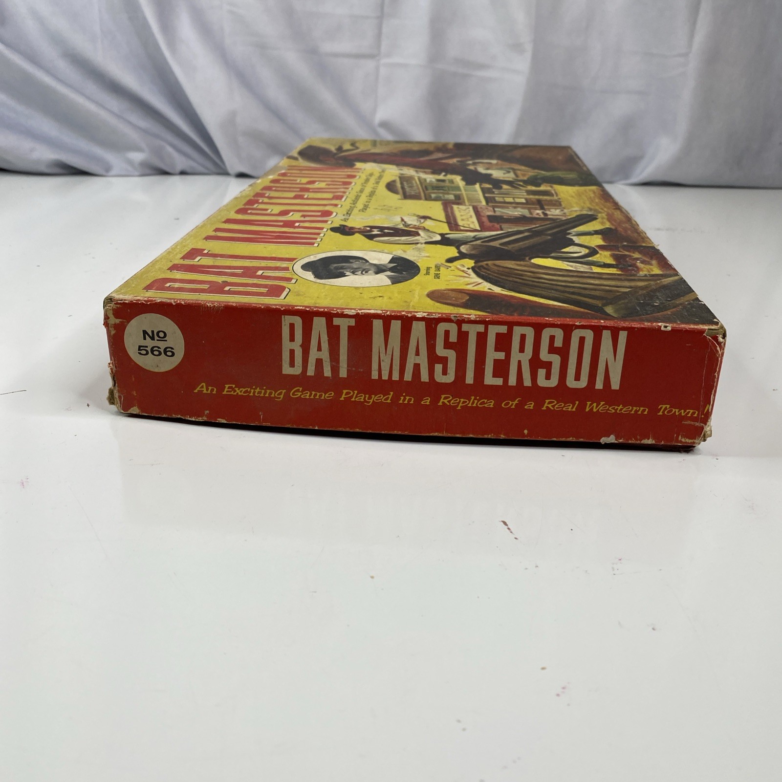 1958 Bat Masterson Board Game by Lowell Complete or Near Complete – See pics
