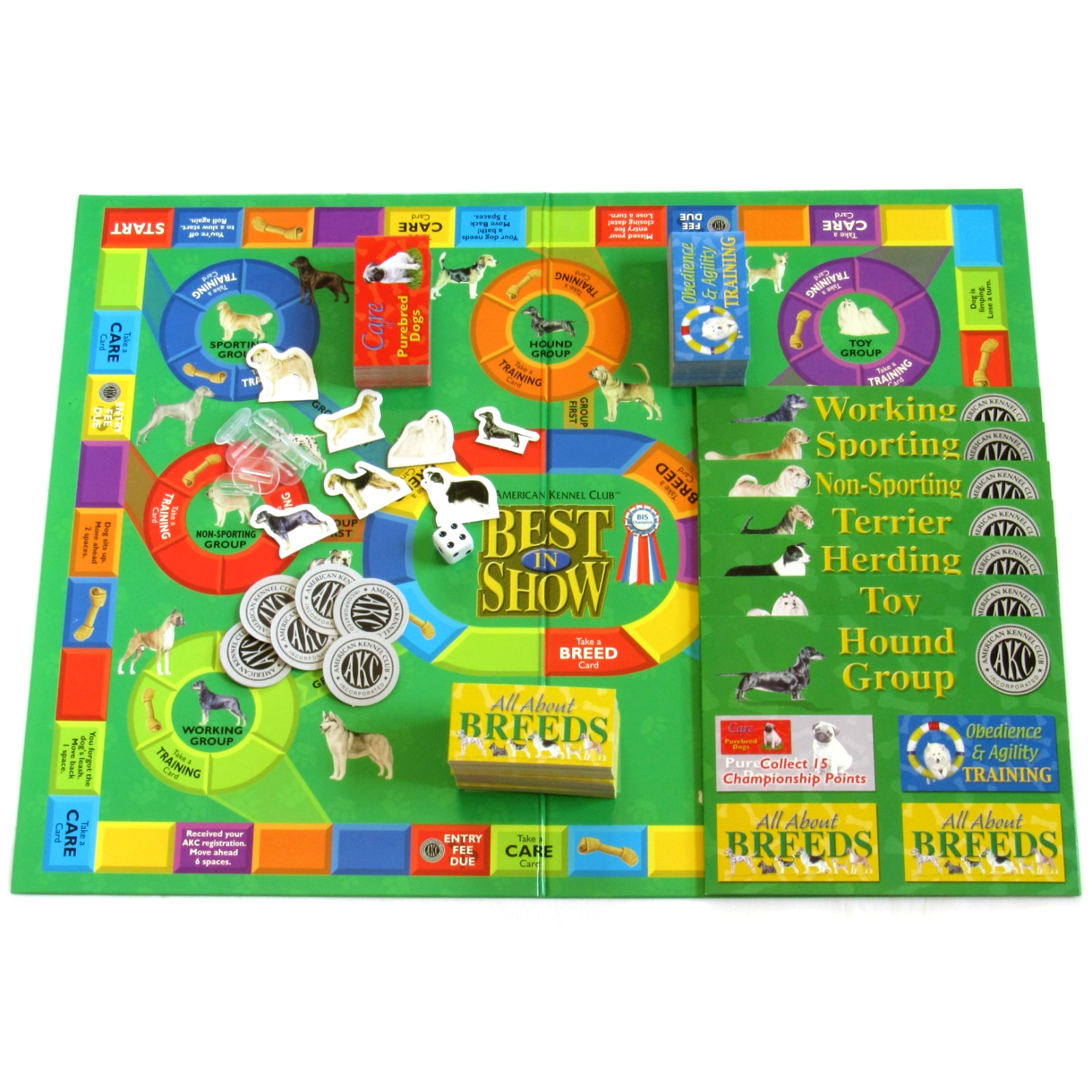 American Kennel Club Presents Best In Show Board Game Complete