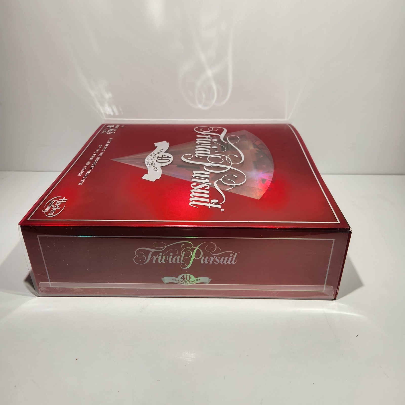 Trivial Pursuit Ruby Edition 40th Anniversary Board Game 100% COMPLETE!