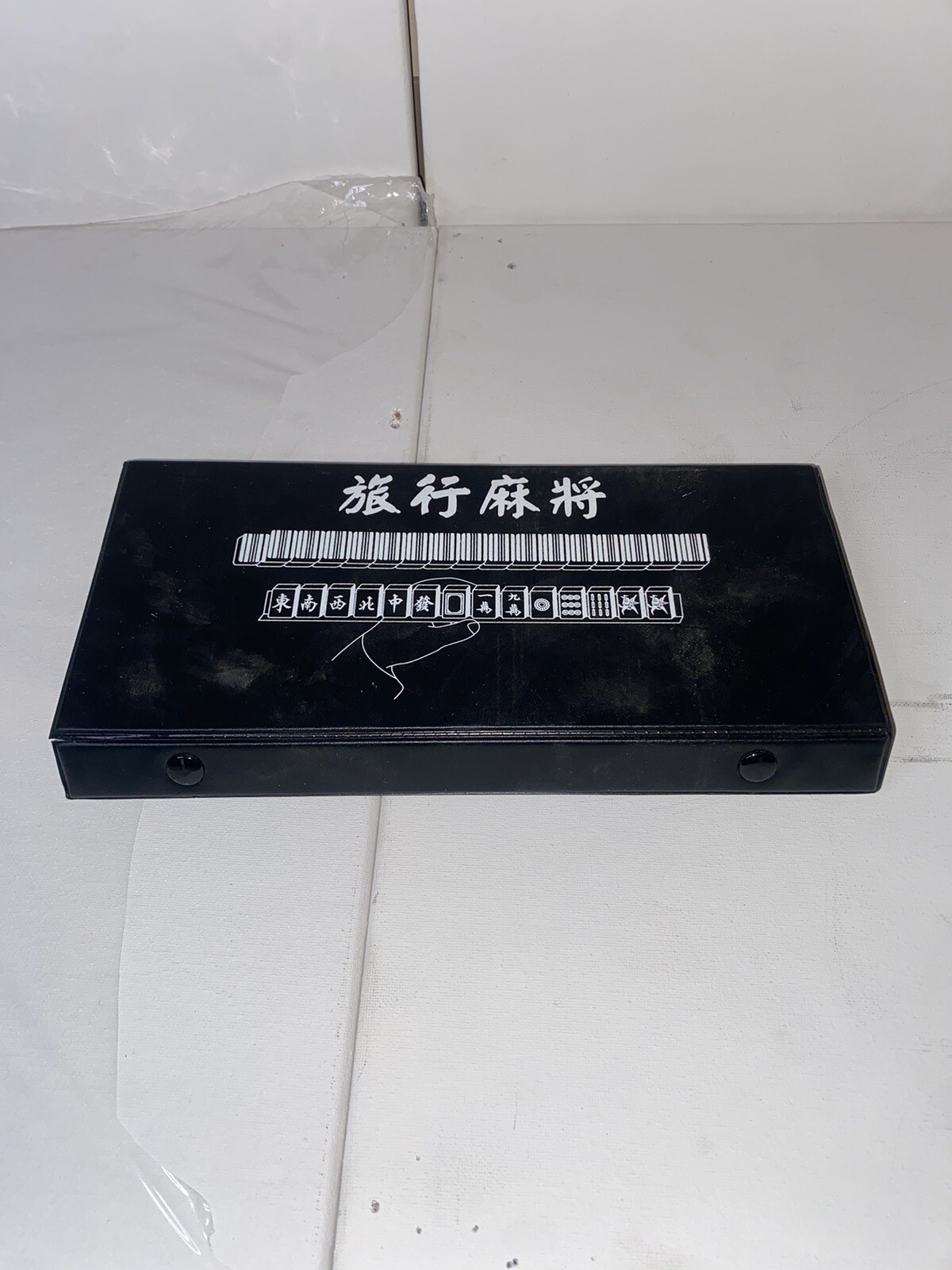 Drizzle 旅行麻将 Travel Mini Mahjong Set 20Mm – Portable 146 Tiles Acrylic Material