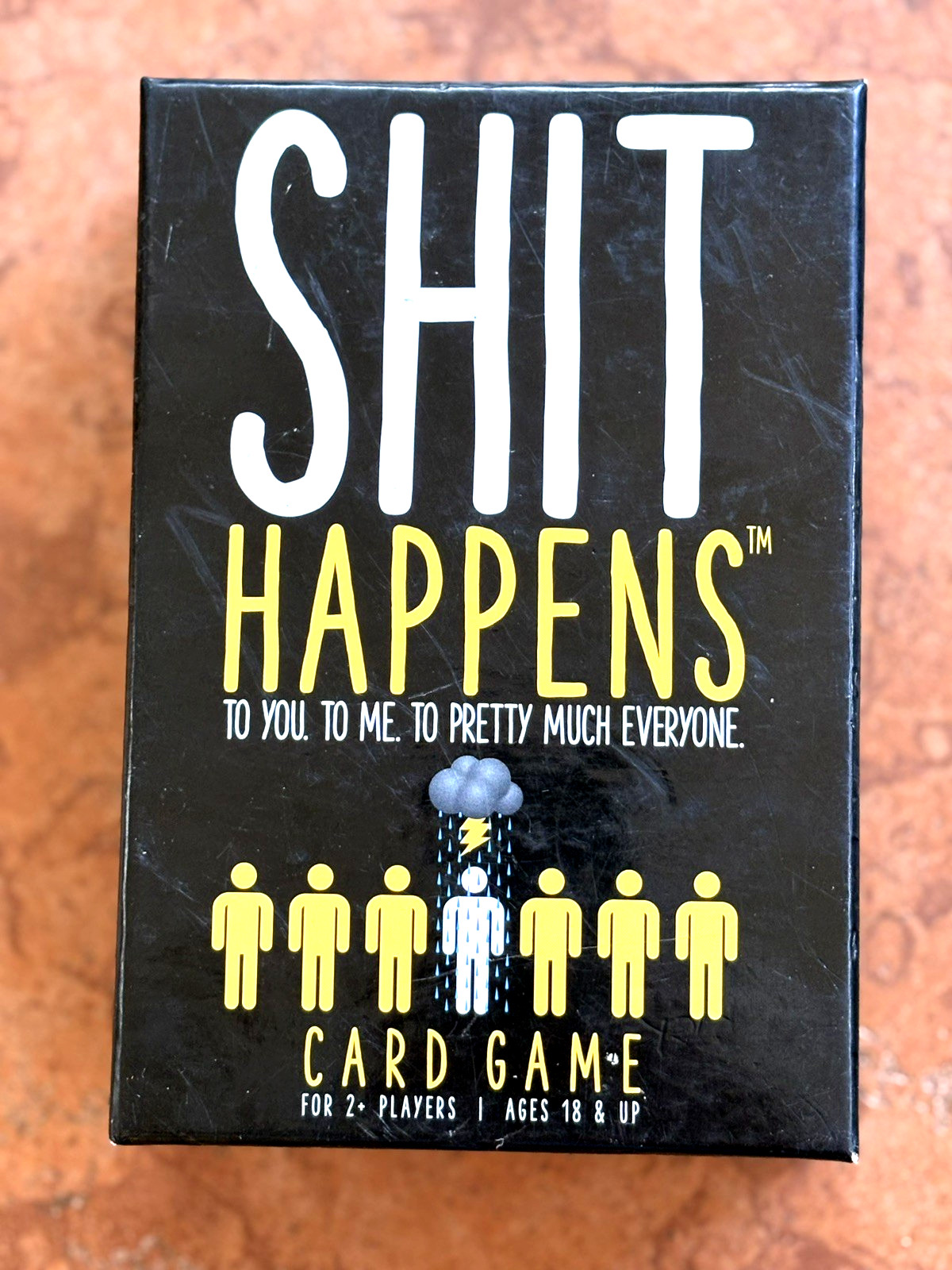 Sh*t Happens(Yes,this is a card game.)For 2+Players,18 yrs.+,200 NastySituations
