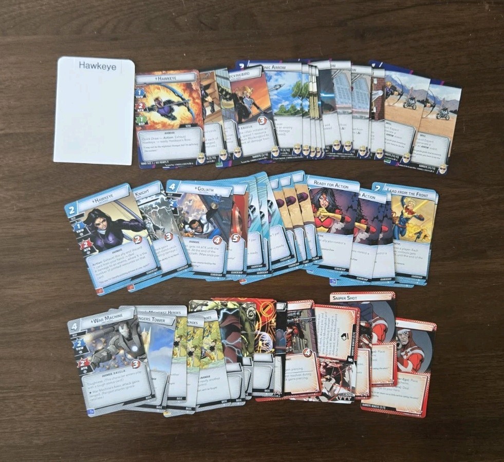 Marvel Champions The Rise Of Red Skull Campaign Set Complete, CARDS ONLY
