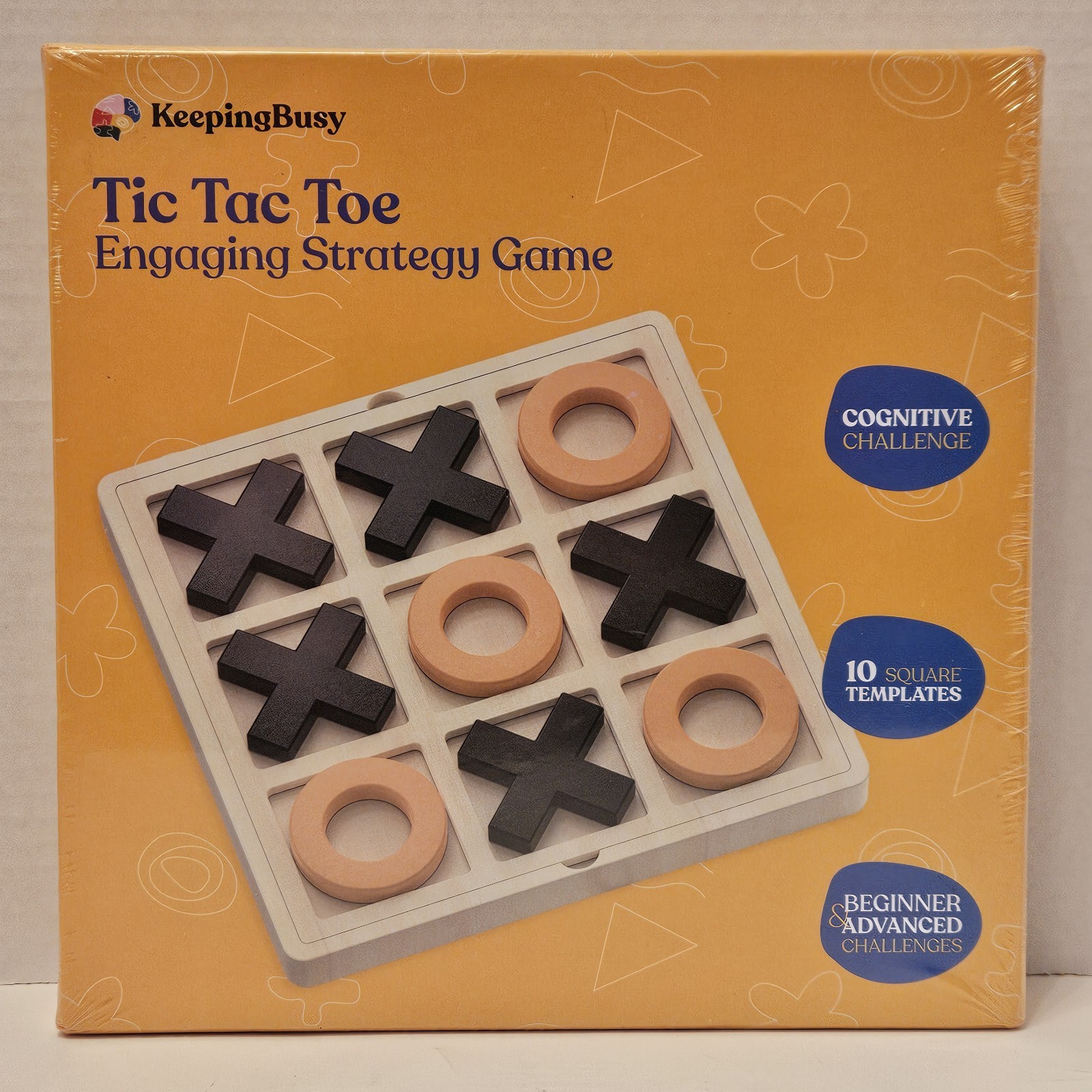 Keeping Busy Tic Tac Toe Dementia Activities for Seniors Elderly Alzheimers Game