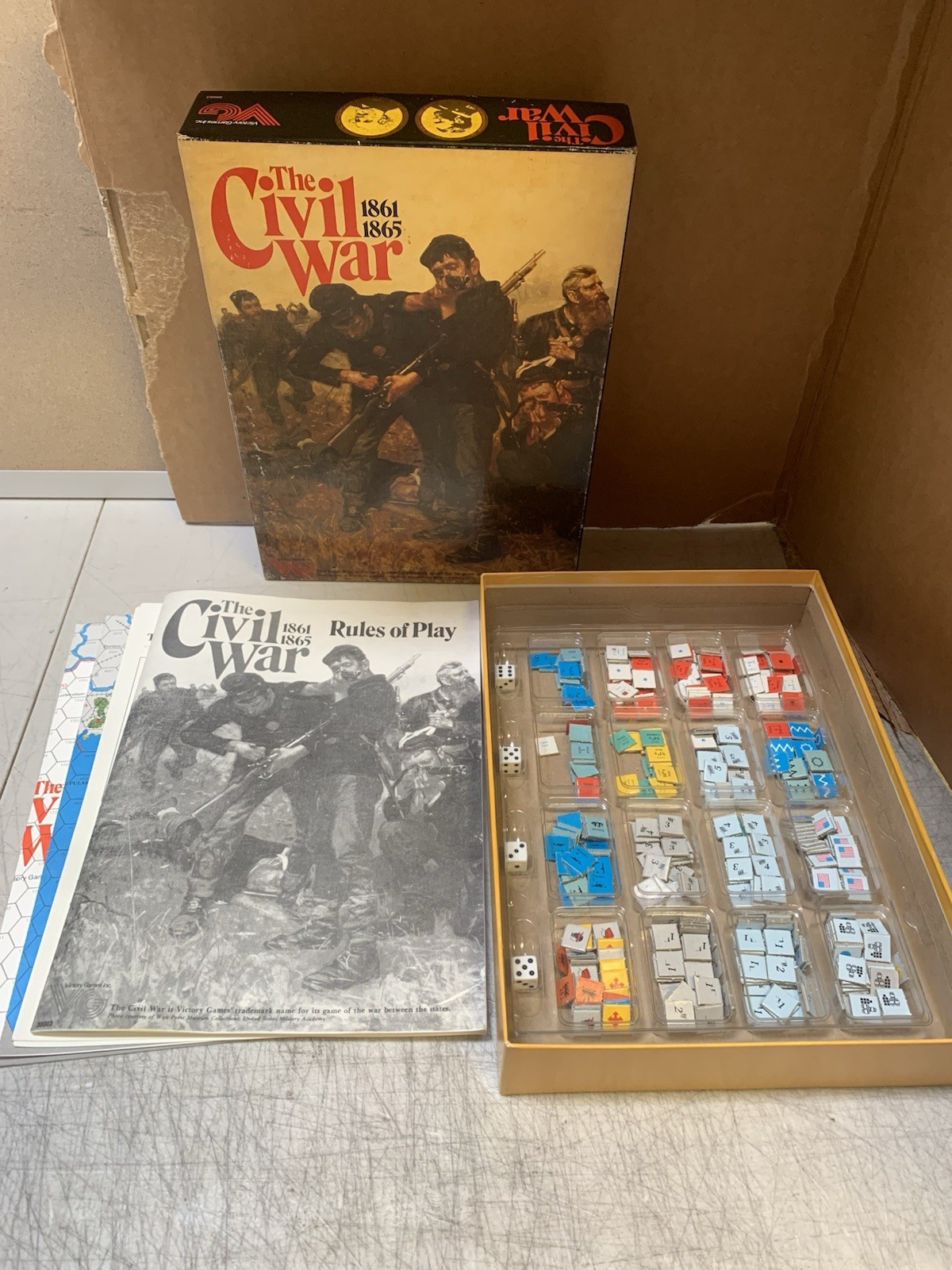 The civil war 1861-1865 victory games inc