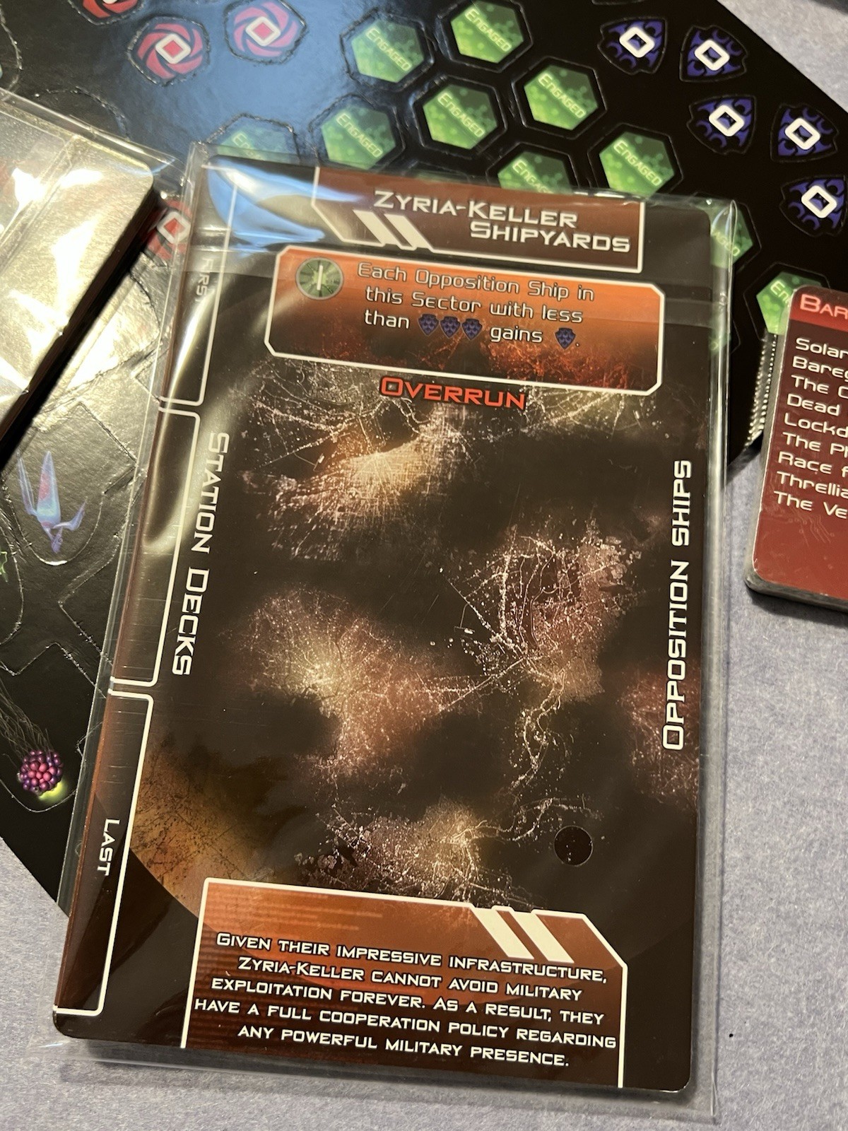 Galactic Strike Force board game by Greater than Games As New