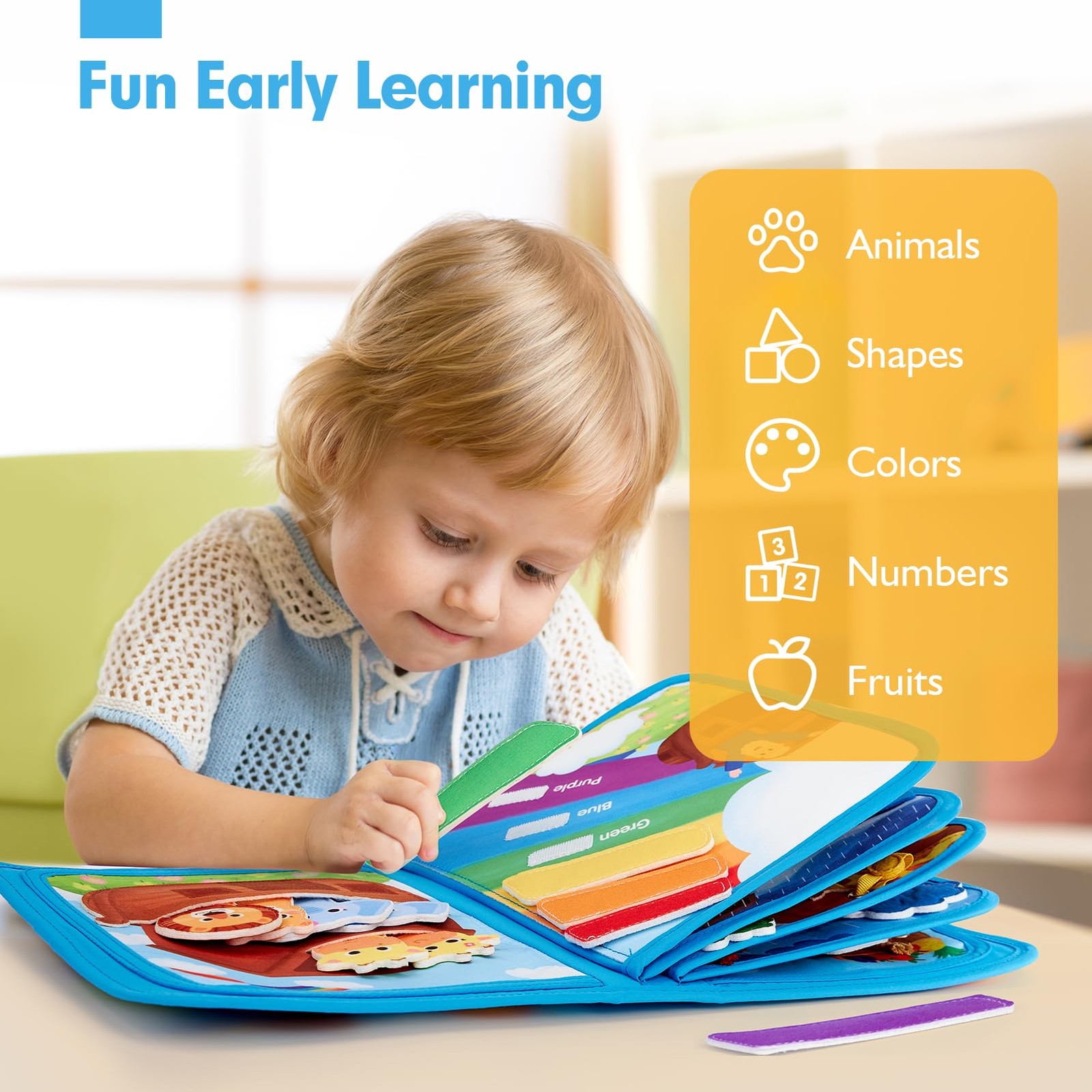 Keep Toddlers Engaged for Hours – Montessori Busy Book Noah s Ark