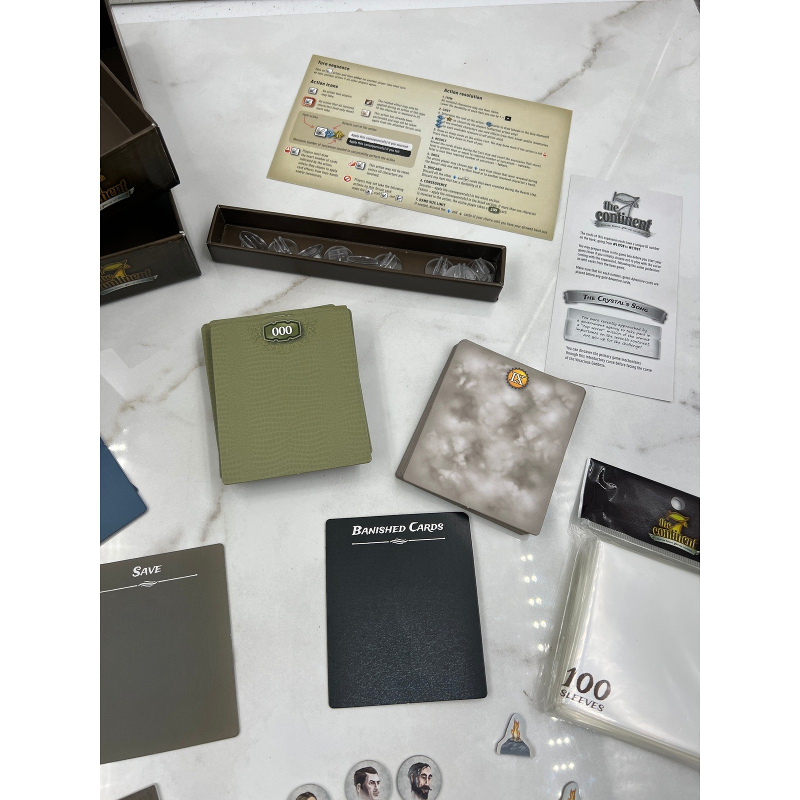The 7th Continent Board Game Serious Poulp Exploration Survival Strategy 2019