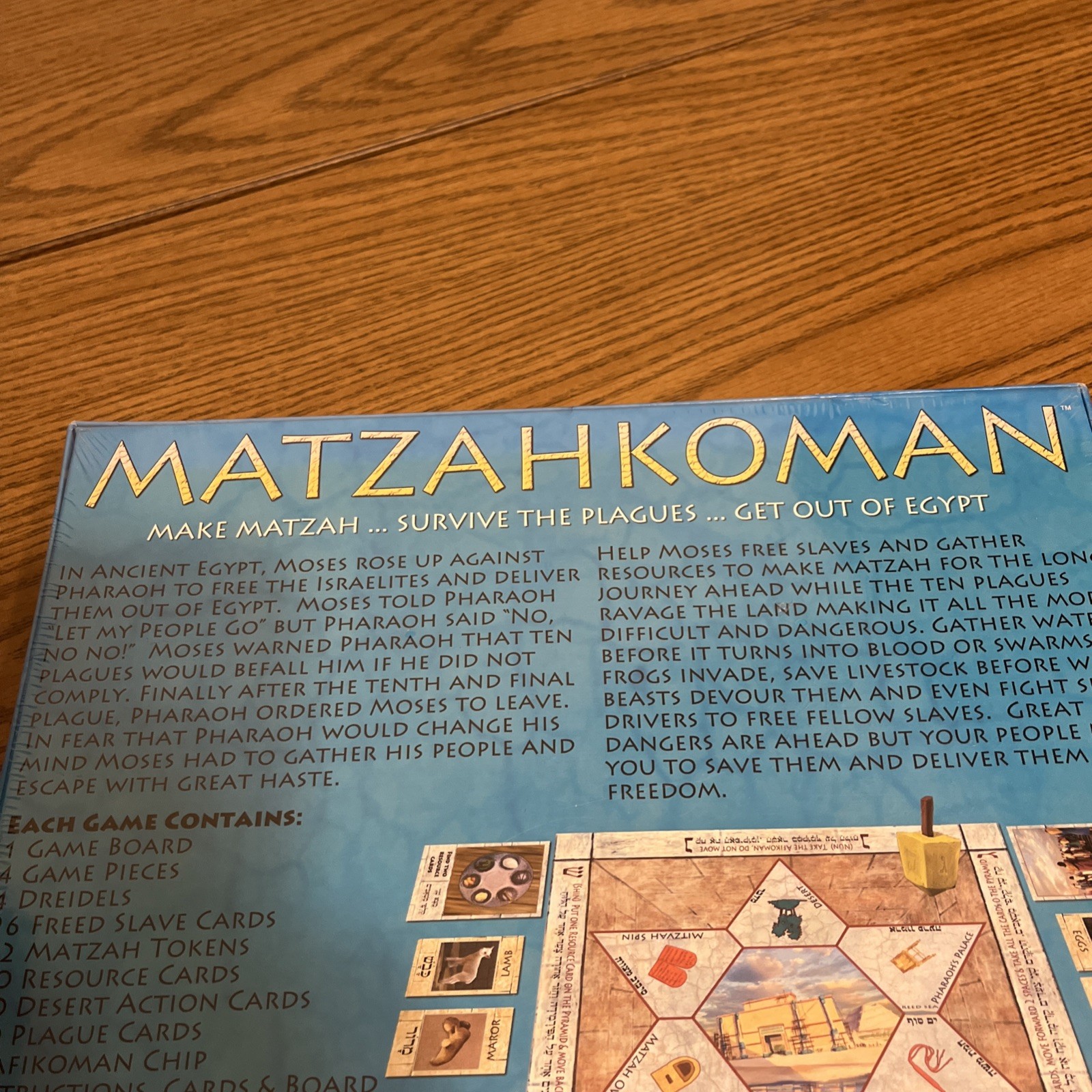 MATZAKOMAN– Board Game -Jewish Pesach And Passover–Themed Game–8 Years and Up
