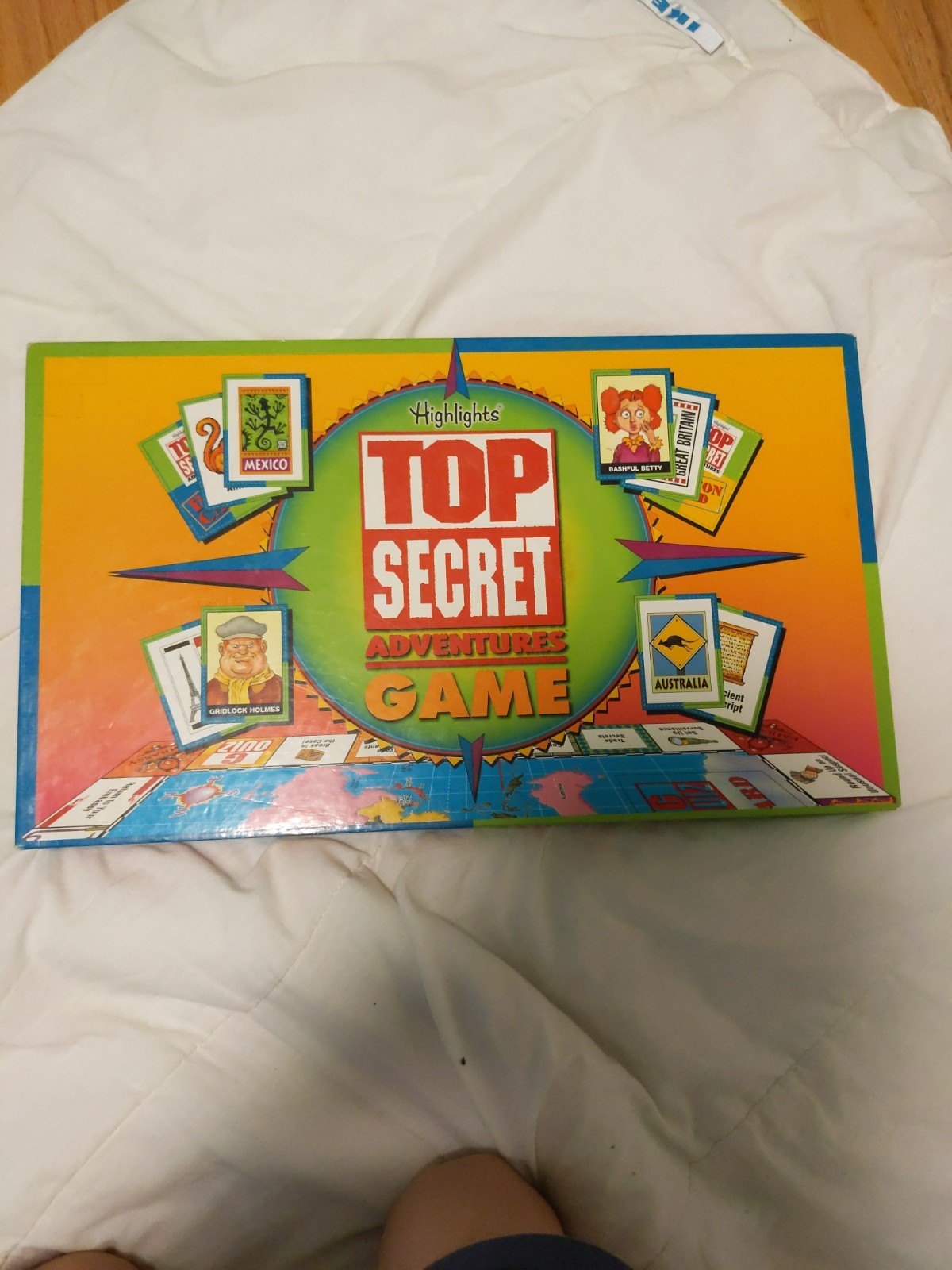 Highlights Top Secret Adventures Game Board Game 100% COMPLETE