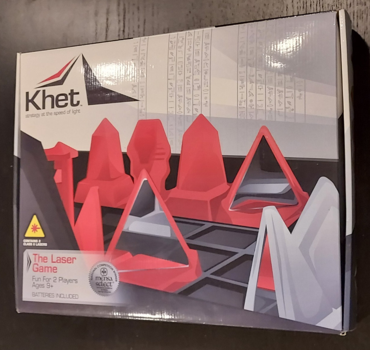 KHET The Laser Game Strategy Board Game Mensa Winner Complete w/ Working Lasers