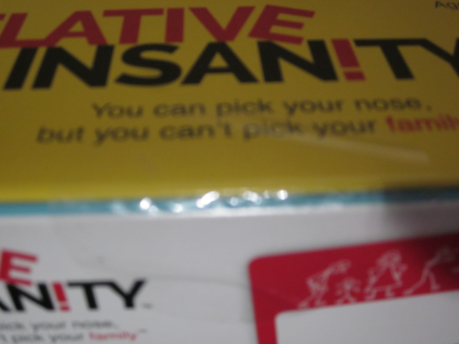 Relative Insanity Adult Family Party Game Jeff Foxworthy Card Board Game