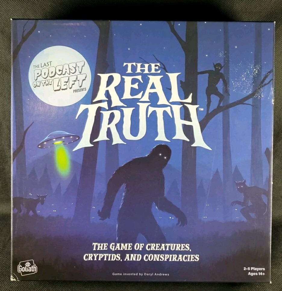 Goliath The Last Podcast Left Real Truth Game Cryptid Bigfoot Moth Man UFO **