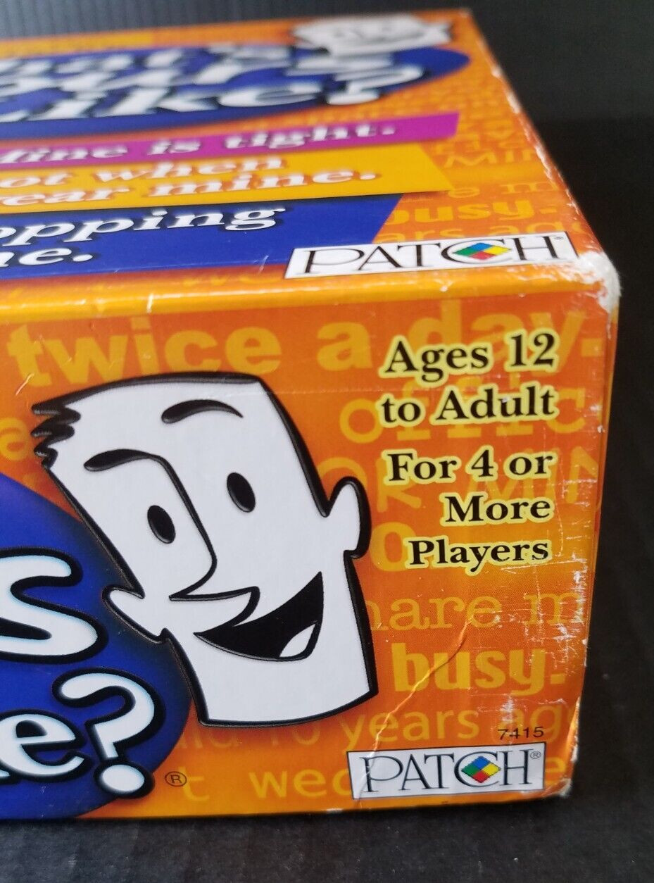 Patch Products What’s Yours Like? Board Game The Game That Tells It Like It Is