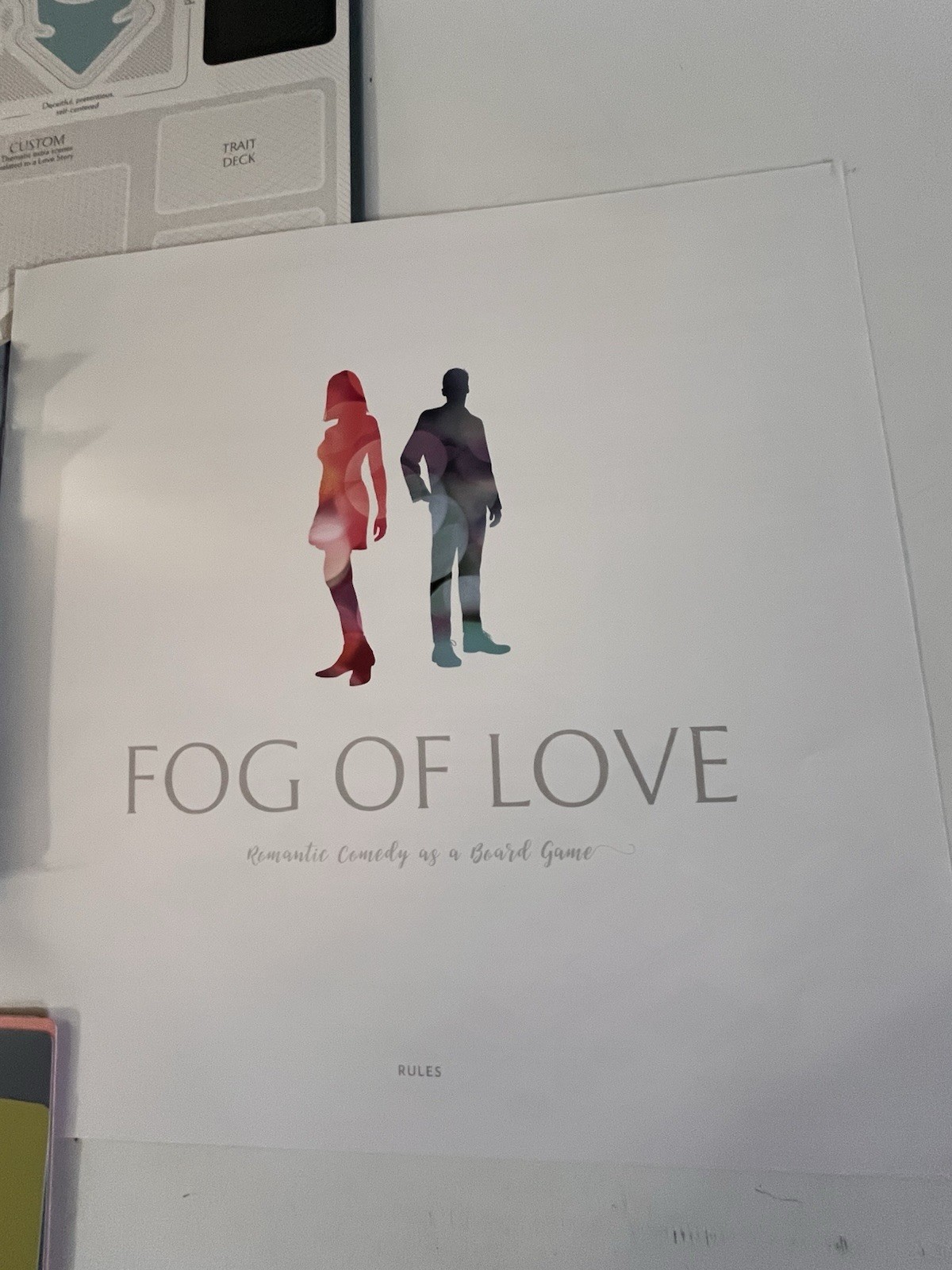 Fog of Love – Romantic Comedy Board Game – Open Box (sealed Components) See Pics