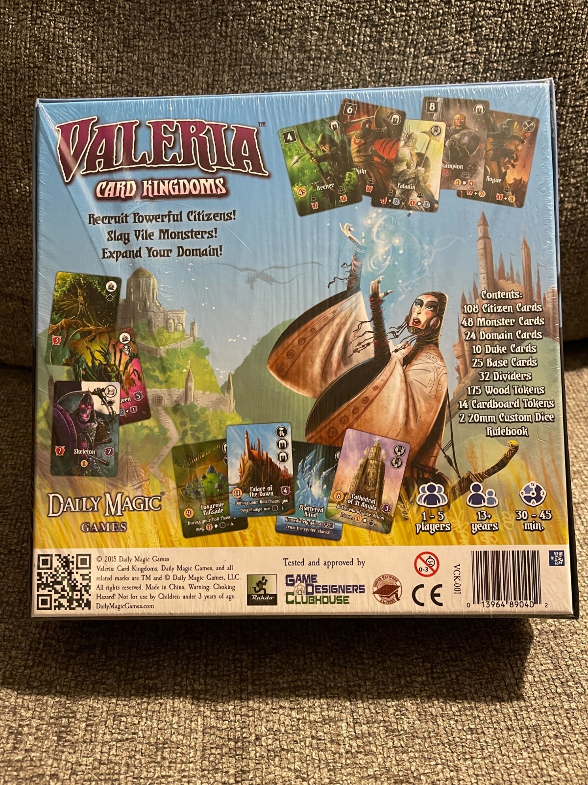 Valeria: Card Kingdoms 1st Edition Card Game by Daily Magic Games – New!