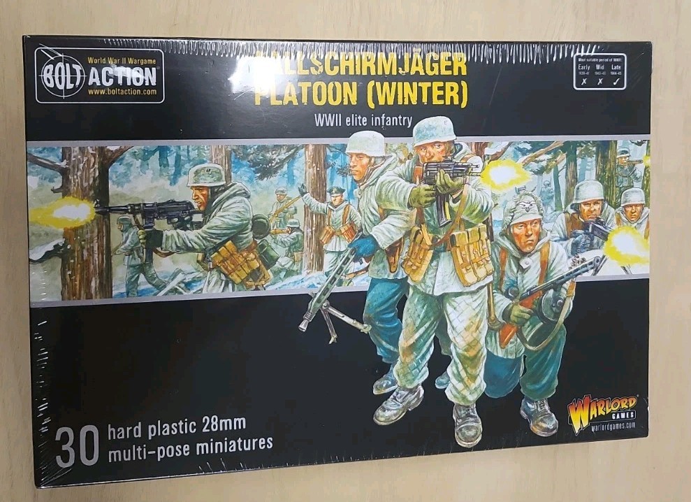 Bolt Action: Fallschirmjager Platoon (Winter)