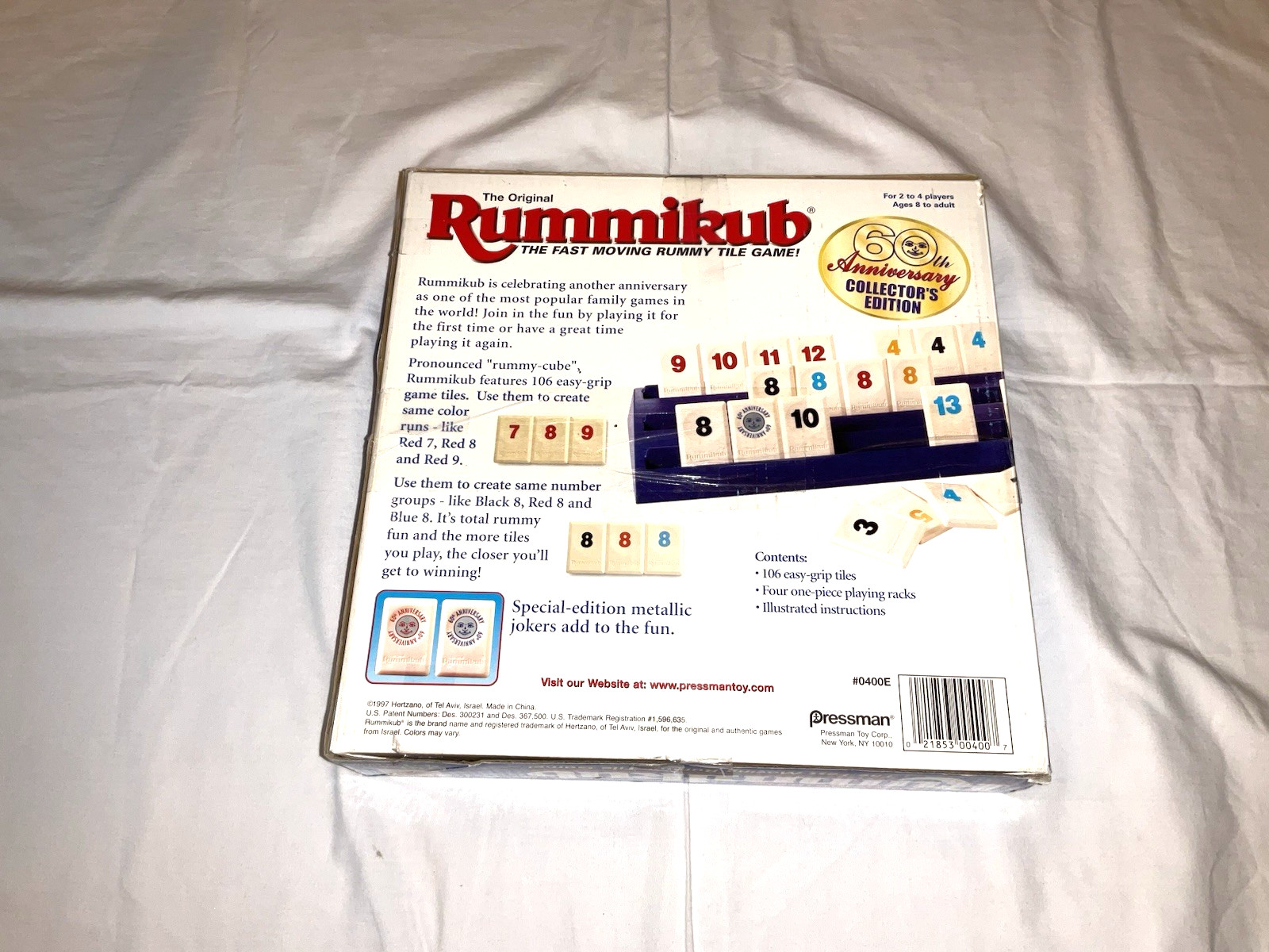 The Original Rummikub 60th Anniversary Collector’s Edition