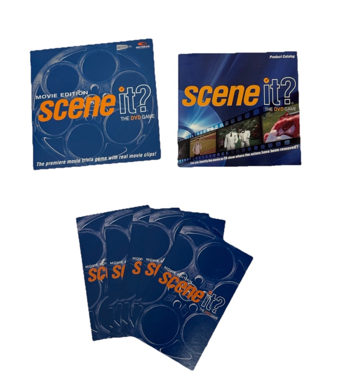 Scene It? Movie Edition The DVD Game 2004 With Deluxe Sequel Pack Tin Party Game