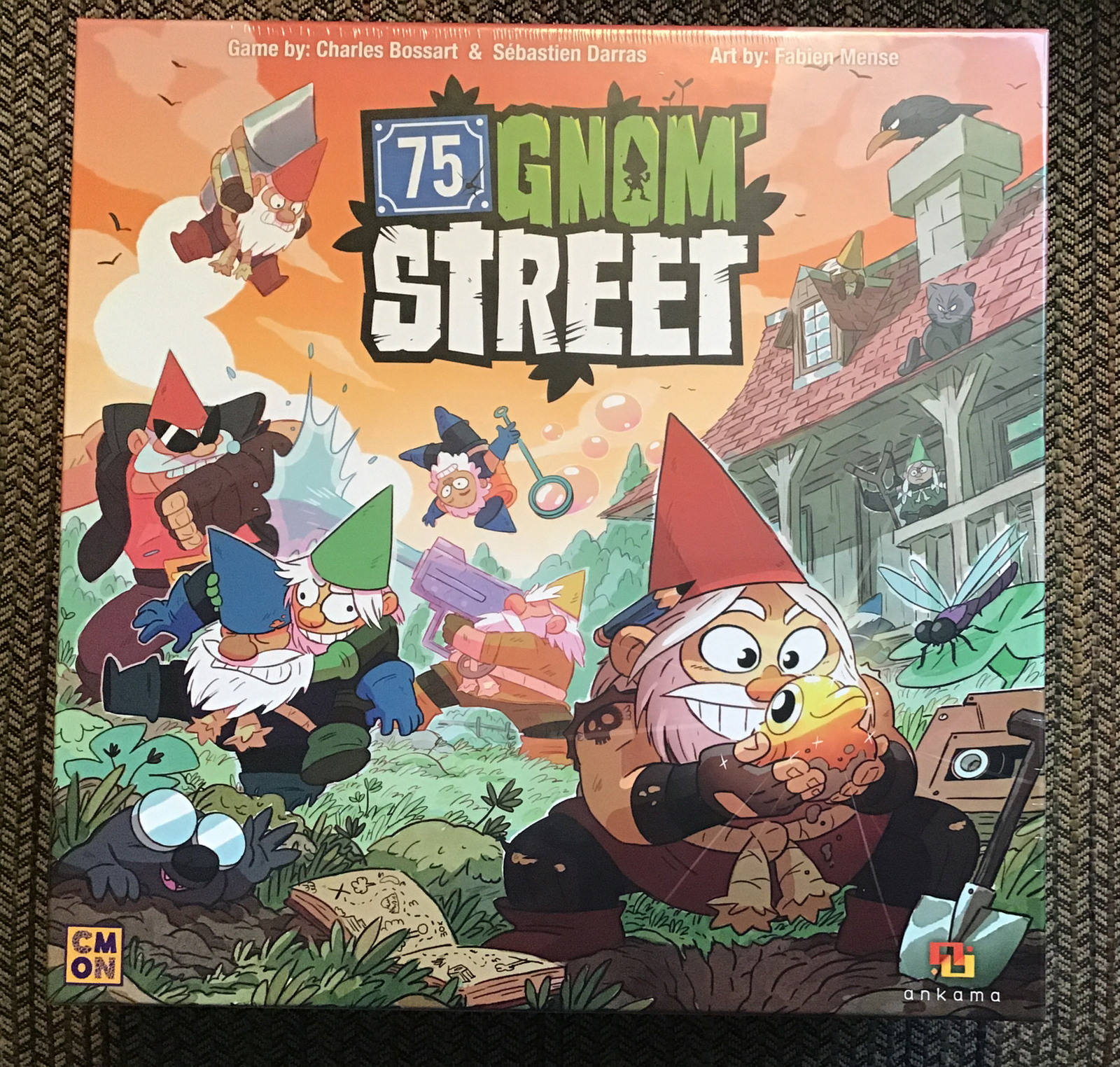 75 Gnom’ Street Board Game – New! Factory Sealed