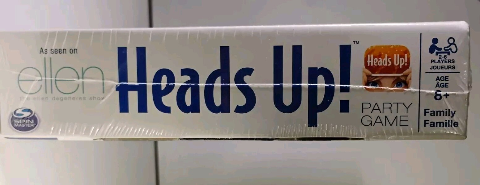 Heads Up! Party Game 3rd Edition As Seen on Ellen NEW SEALED