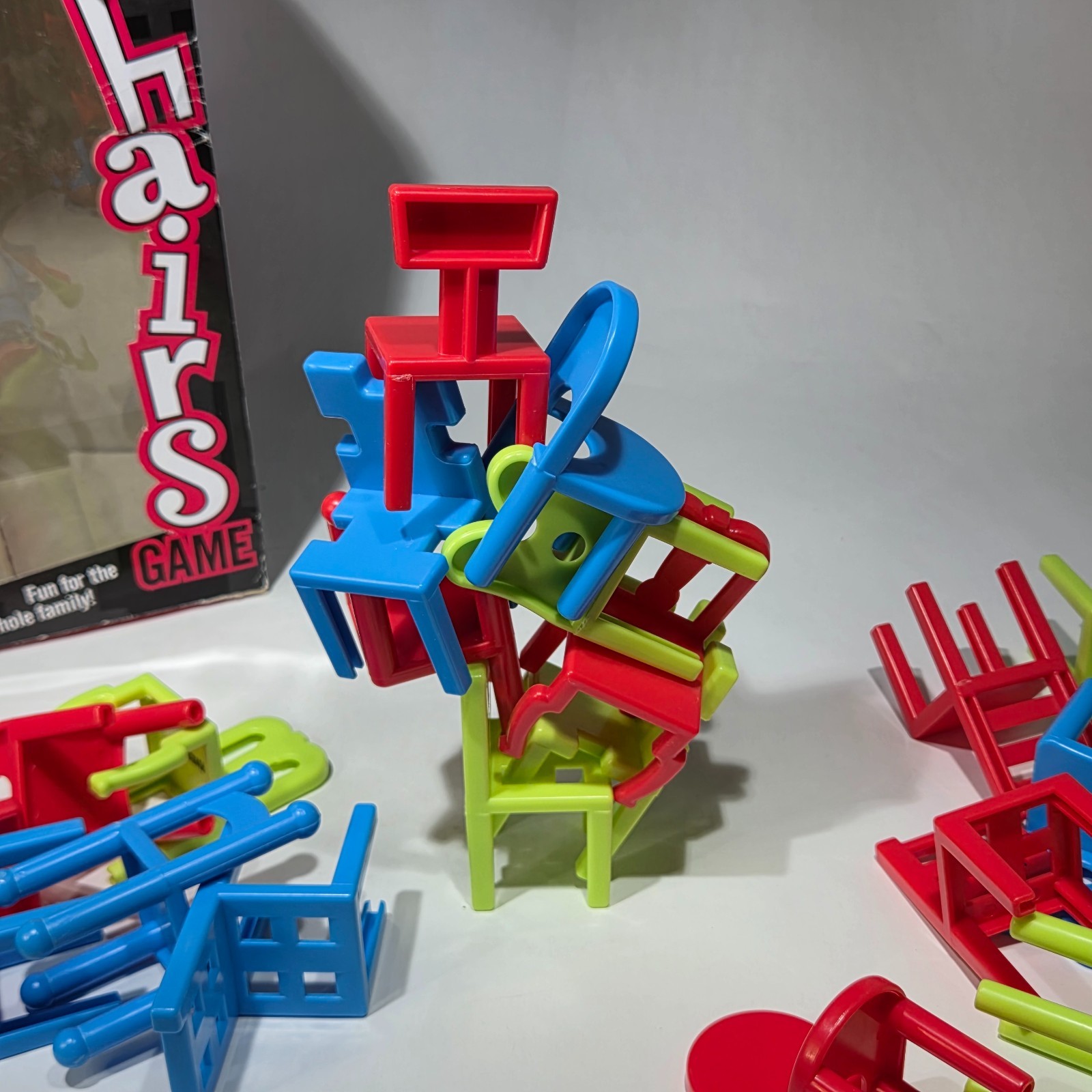 Chairs Stacking Game Fundex Family Game 1 or More Players 23 of 24 Chairs Age 5+