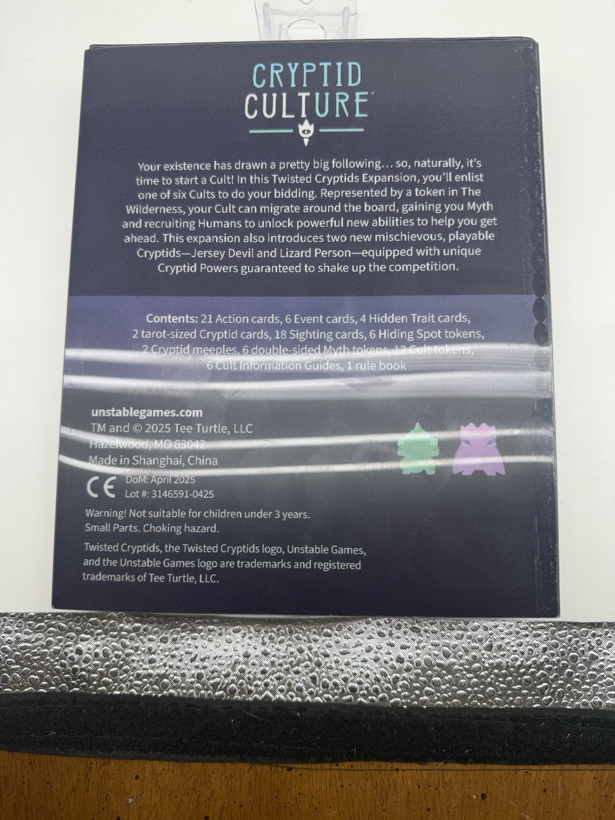 (NEW) Twisted Cryptids Cryptid Culture Exclusive Edition Expansion