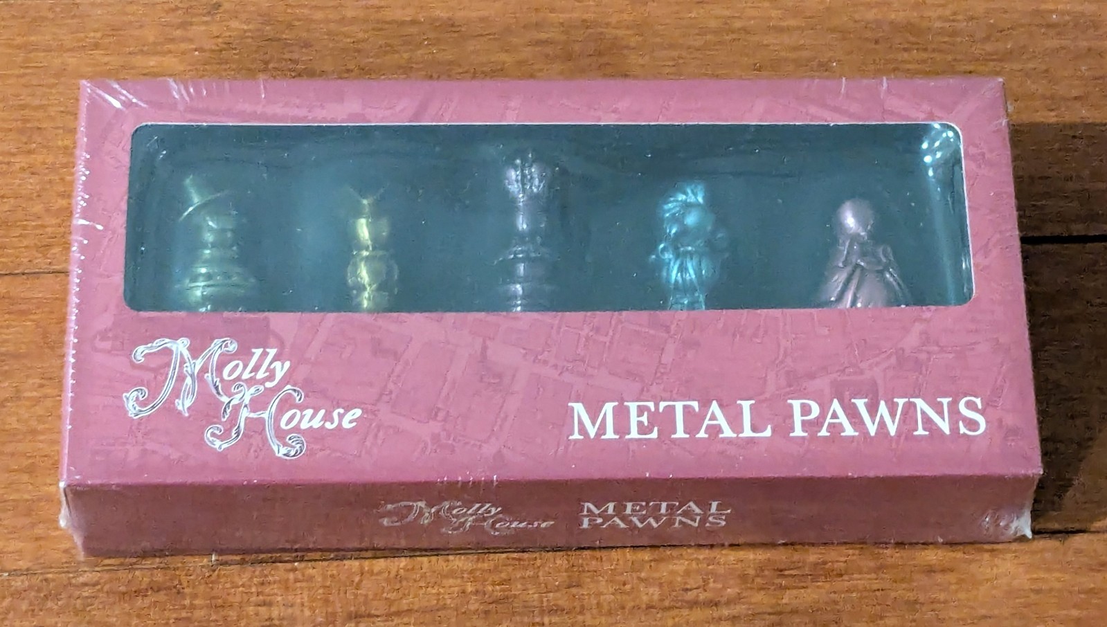 Official Molly House Metal Pawns Wehrlegig Games NEW Sealed