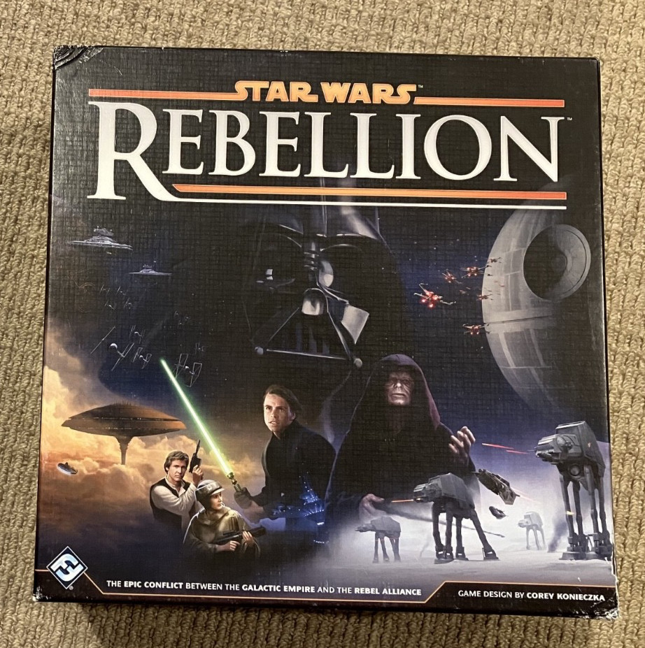 Fantasy Flight Games Star Wars Rebellion Board Game Complete