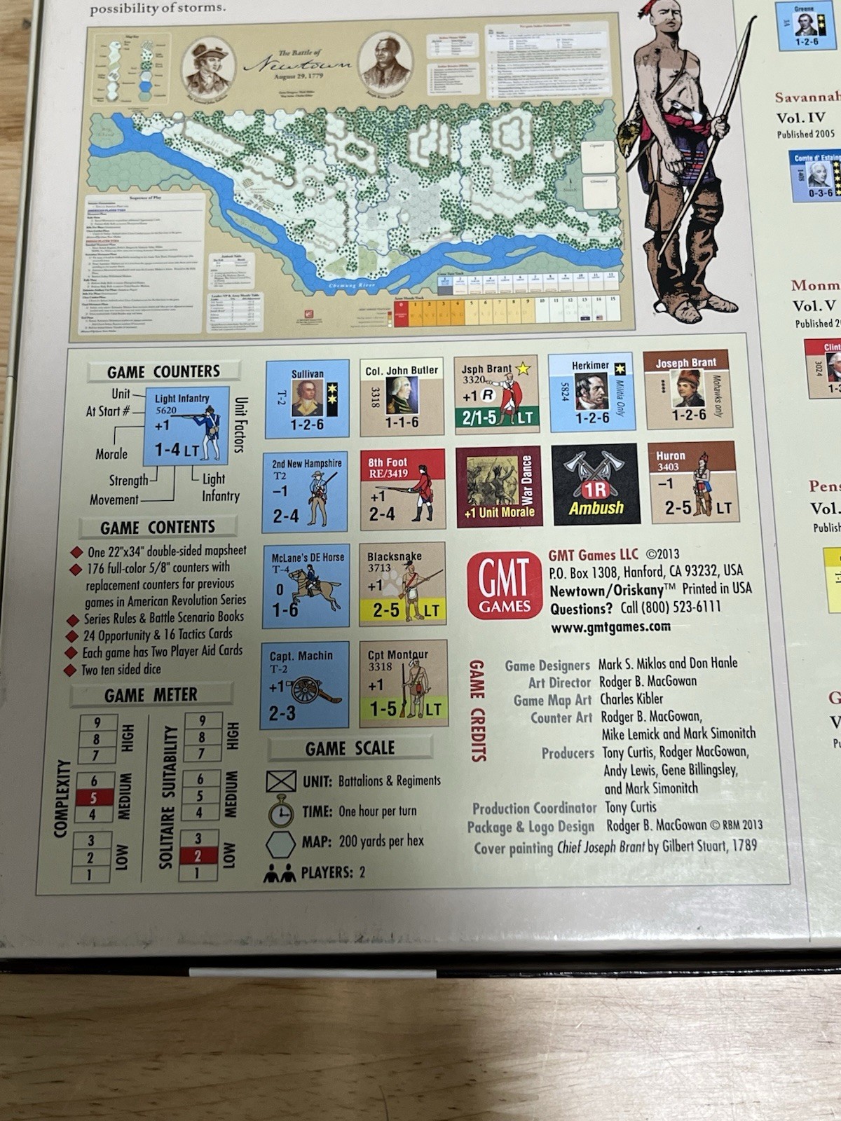 Newtown: Battles of the American Revolution. Vol VIII by GMT. Complete.