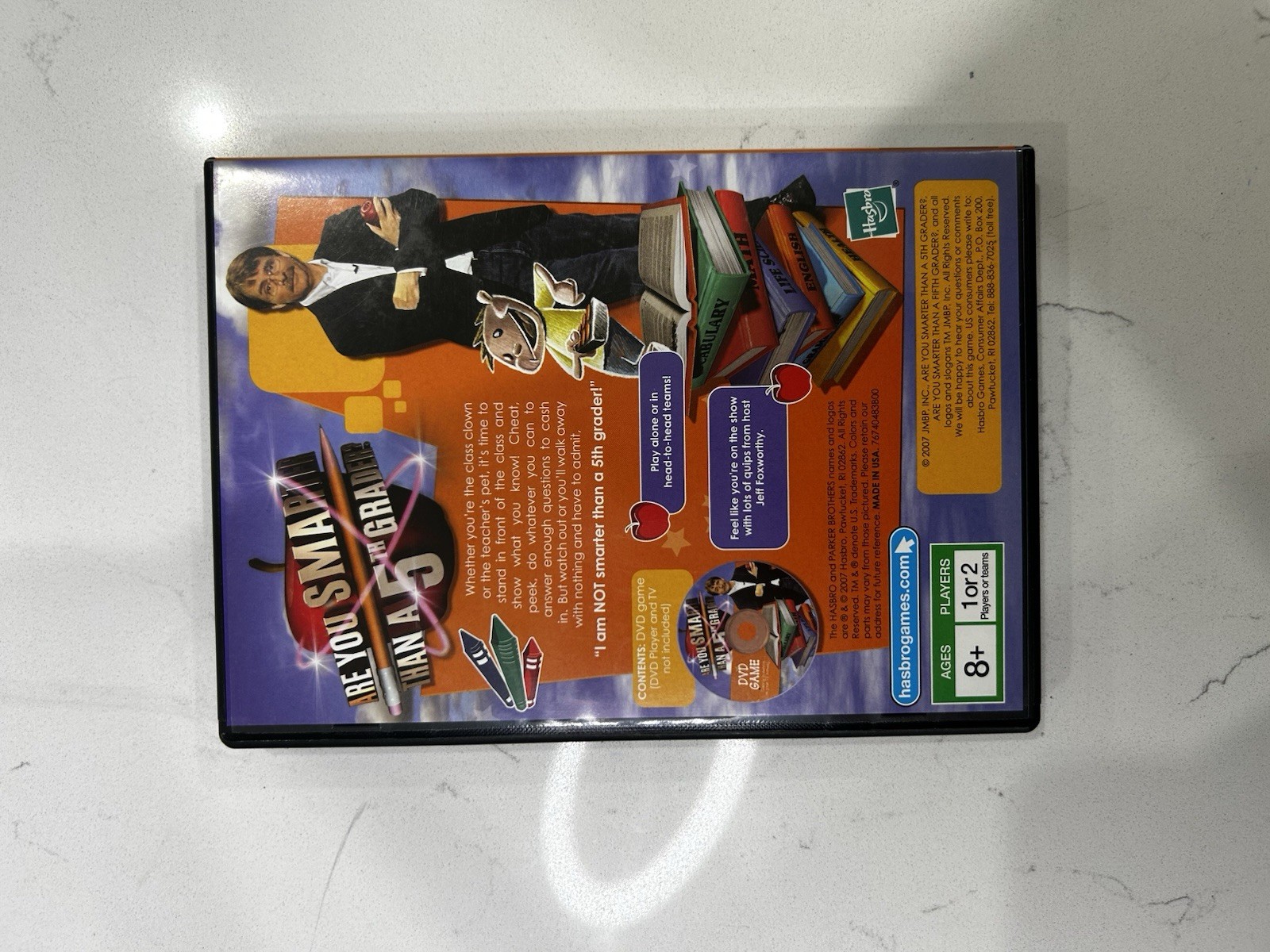 Are You Smarter Than a 5th Grader? DVD Game Parker Brothers Interactive Trivia
