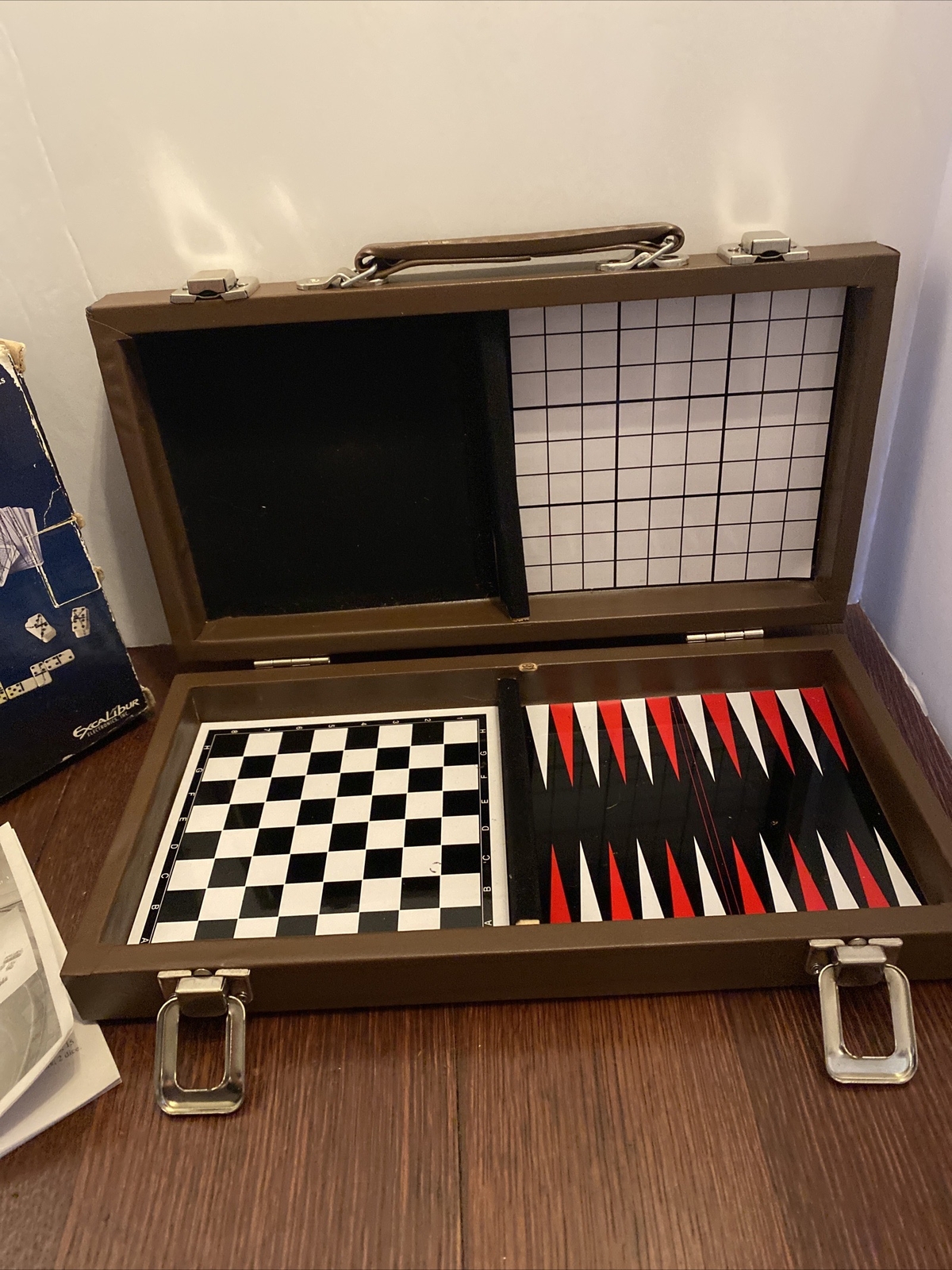 Family Fun 7-in-1 Travel Games By Excalibur Electronics New In Box