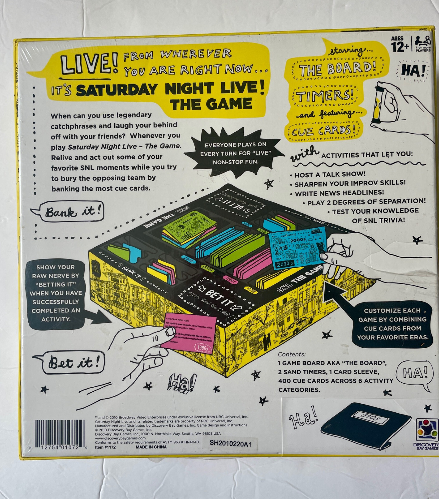 Saturday Night Live SNL The Game Trivia Board Game Brand NEW Sealed