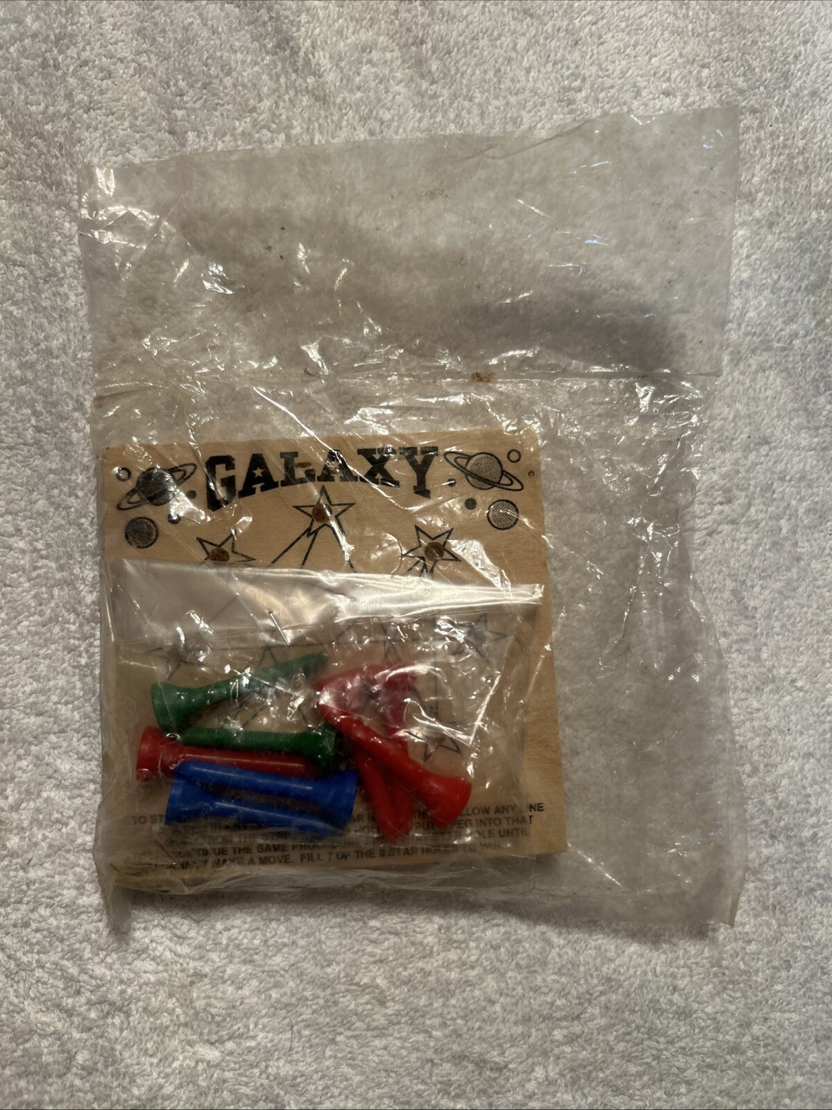 Galaxy Dice Game Wood & Peg Game