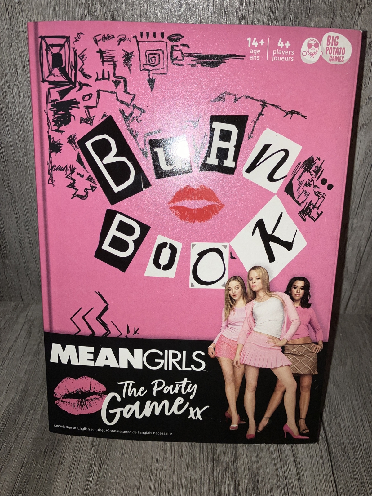 Mean Girls Burn Book The Party Game Truth Bombs TikTok Bookshelf Game 2021 NEW