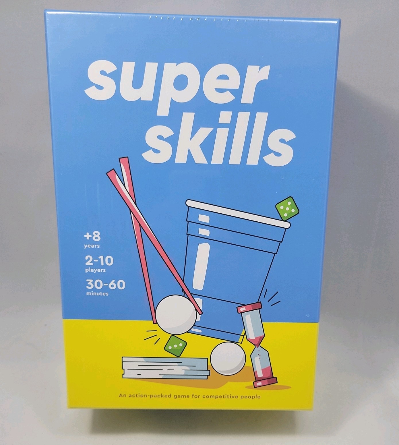 Super Skills Action Packed Game for Competitive People BRAND NEW SEALED BOX