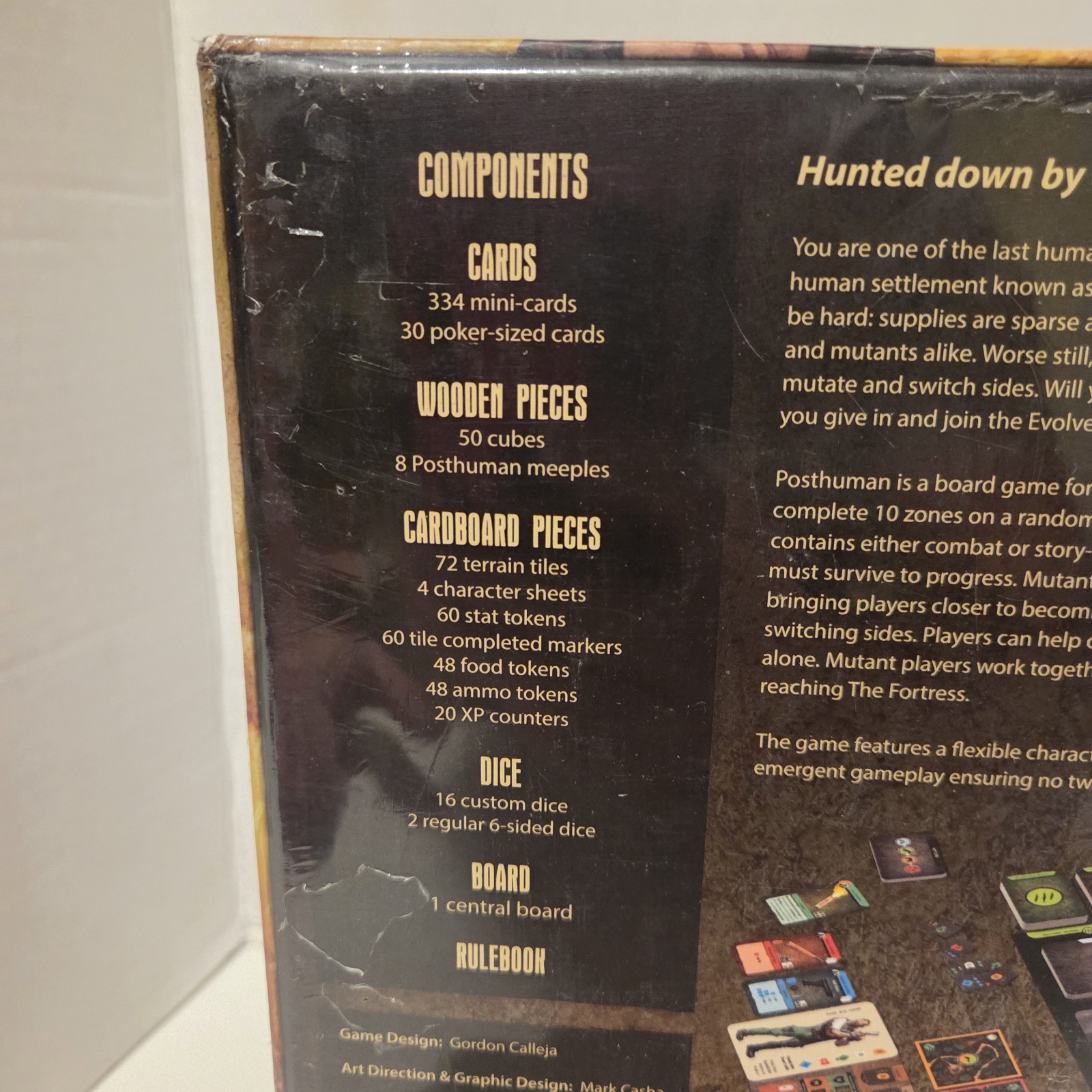 New Posthuman Board Game Survive Evolve & Defiant Expansion