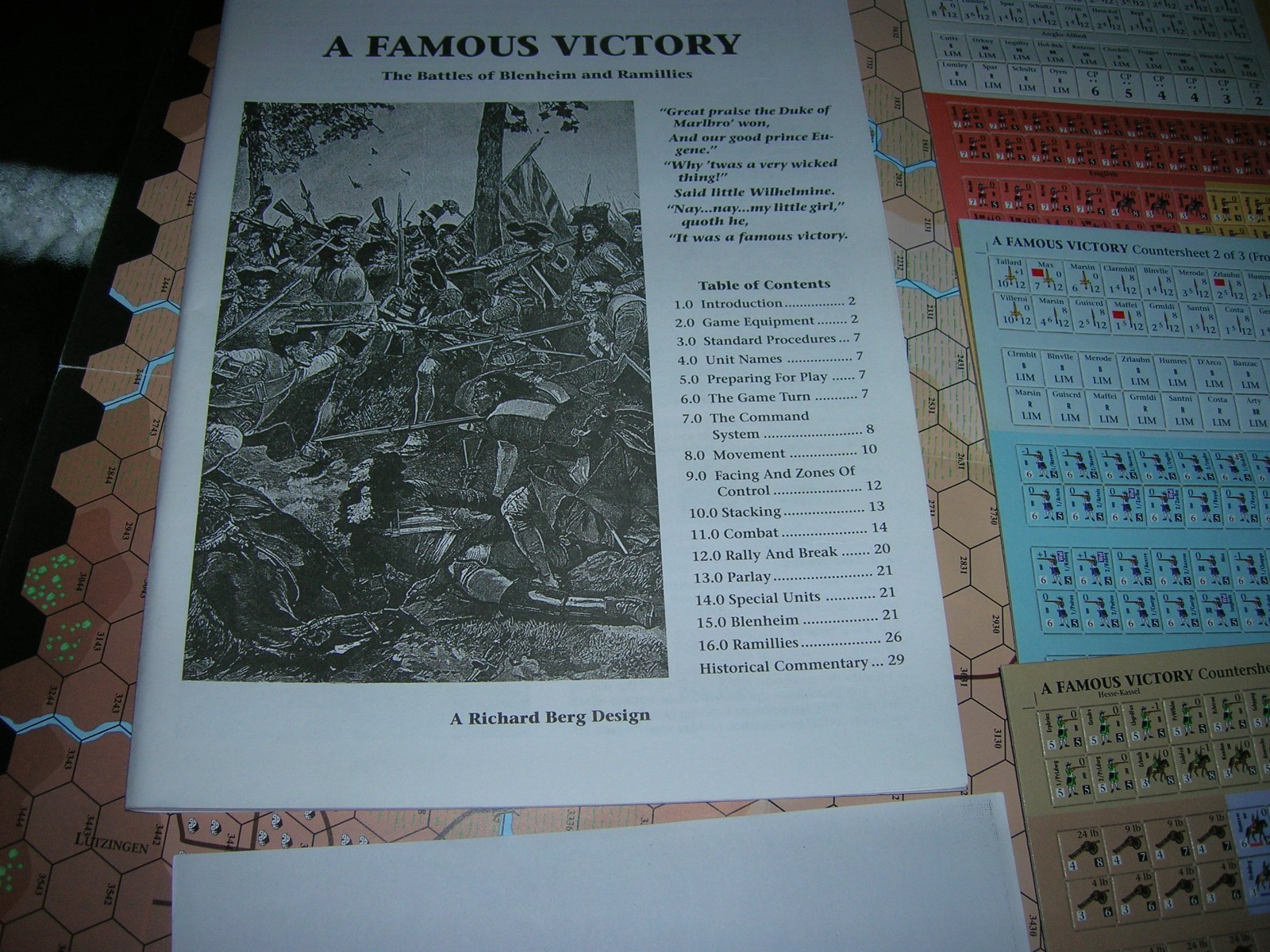 Moments in History MiH War Game Famous Victory, UNPUNCHED BAGGED