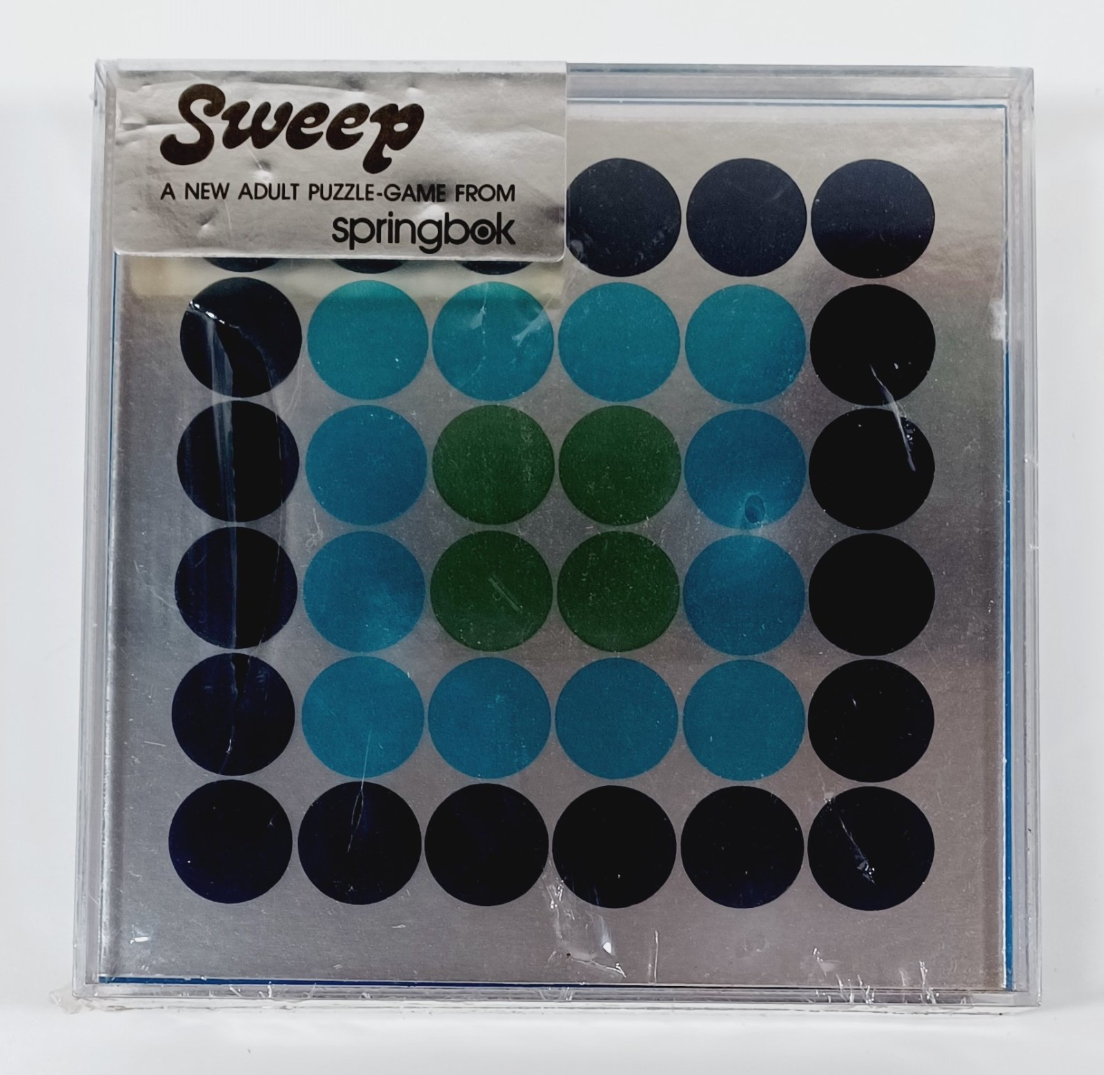 Vintage 1973 Springbok Sweep Adult Puzzle-Game – NOS SEALED PACKAGE WEAR
