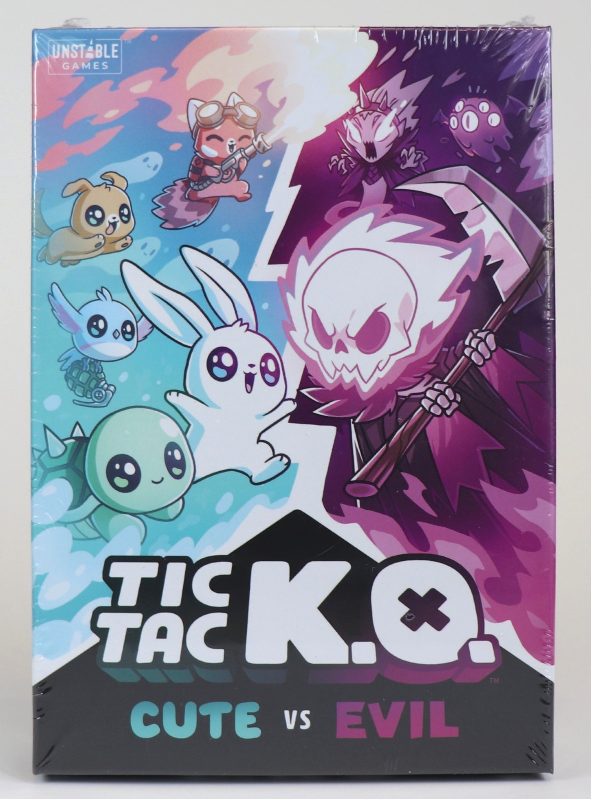 Casting Shadows + Tic Tac KO Cute Vs Evil Unstable Games Strategy 2-4players NEW