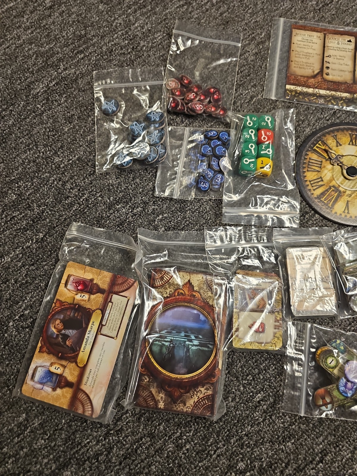“Elder Sign” Cooperative Horror Dice Board Game Complete 2011