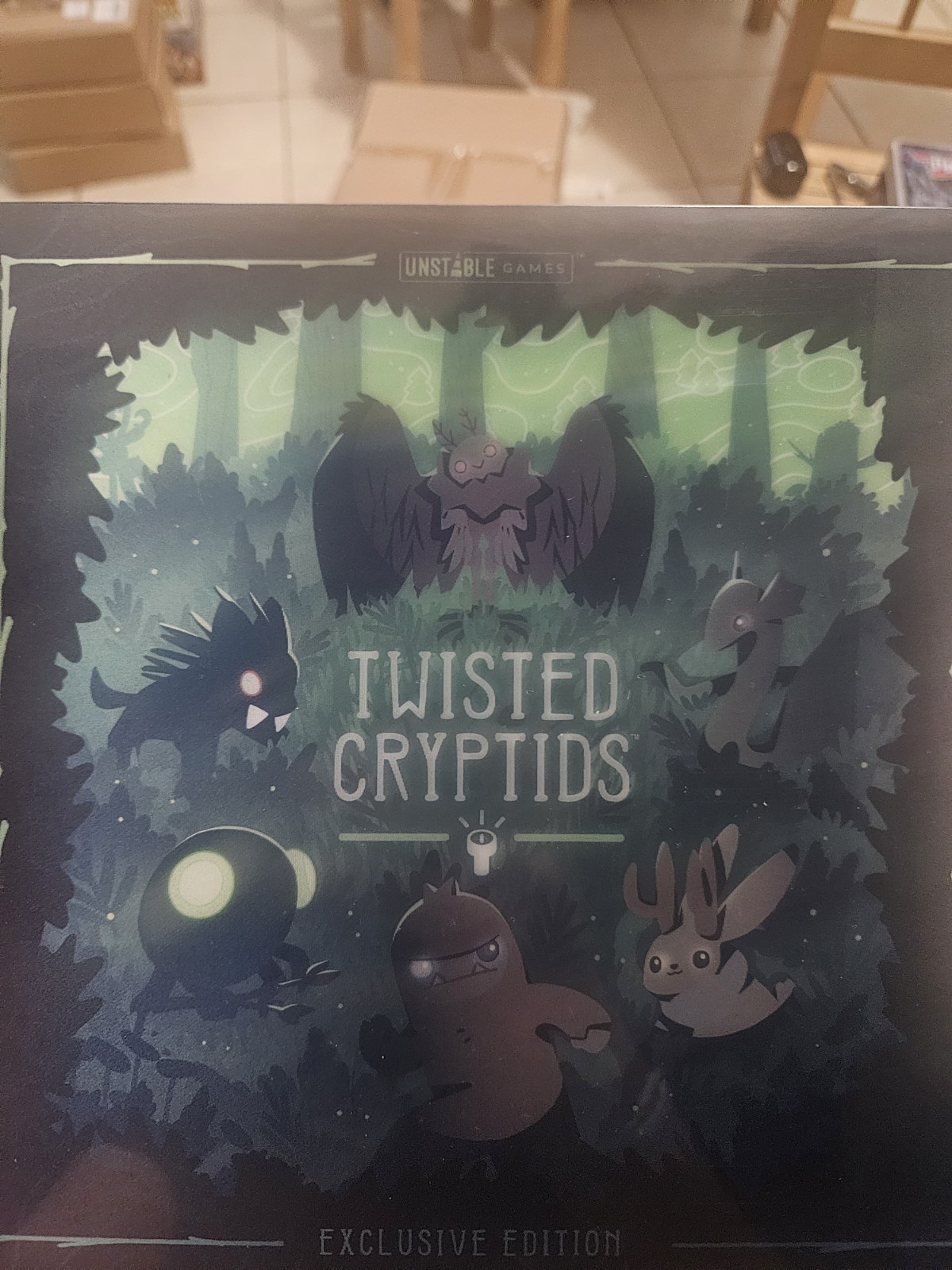 Twisted Cryptids Kickstarter Exclusive Edition + Cryptid Culture Expansion NEW