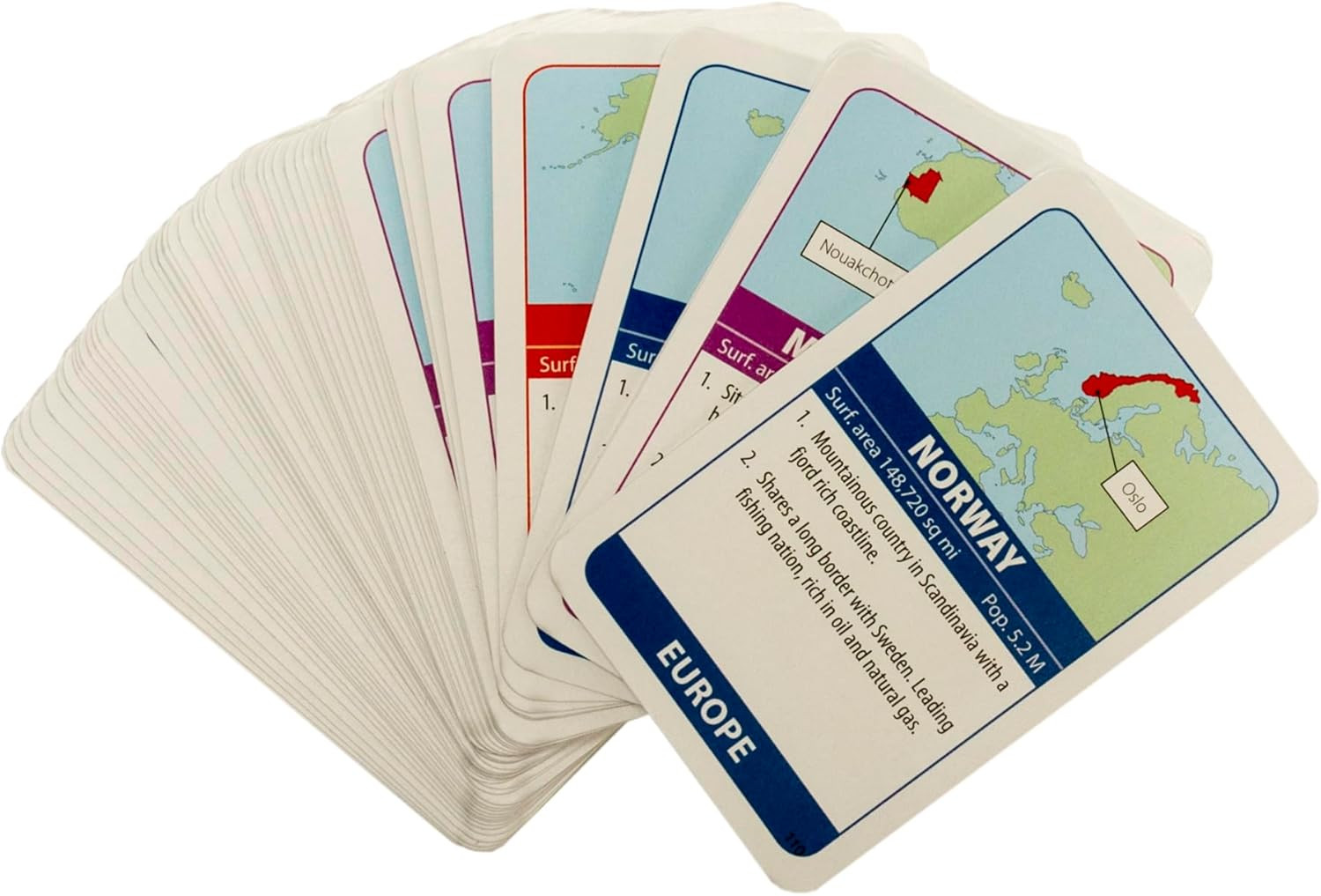 Flags of the World Family Card Game – Educational & Fun – Play & Learn about Fla
