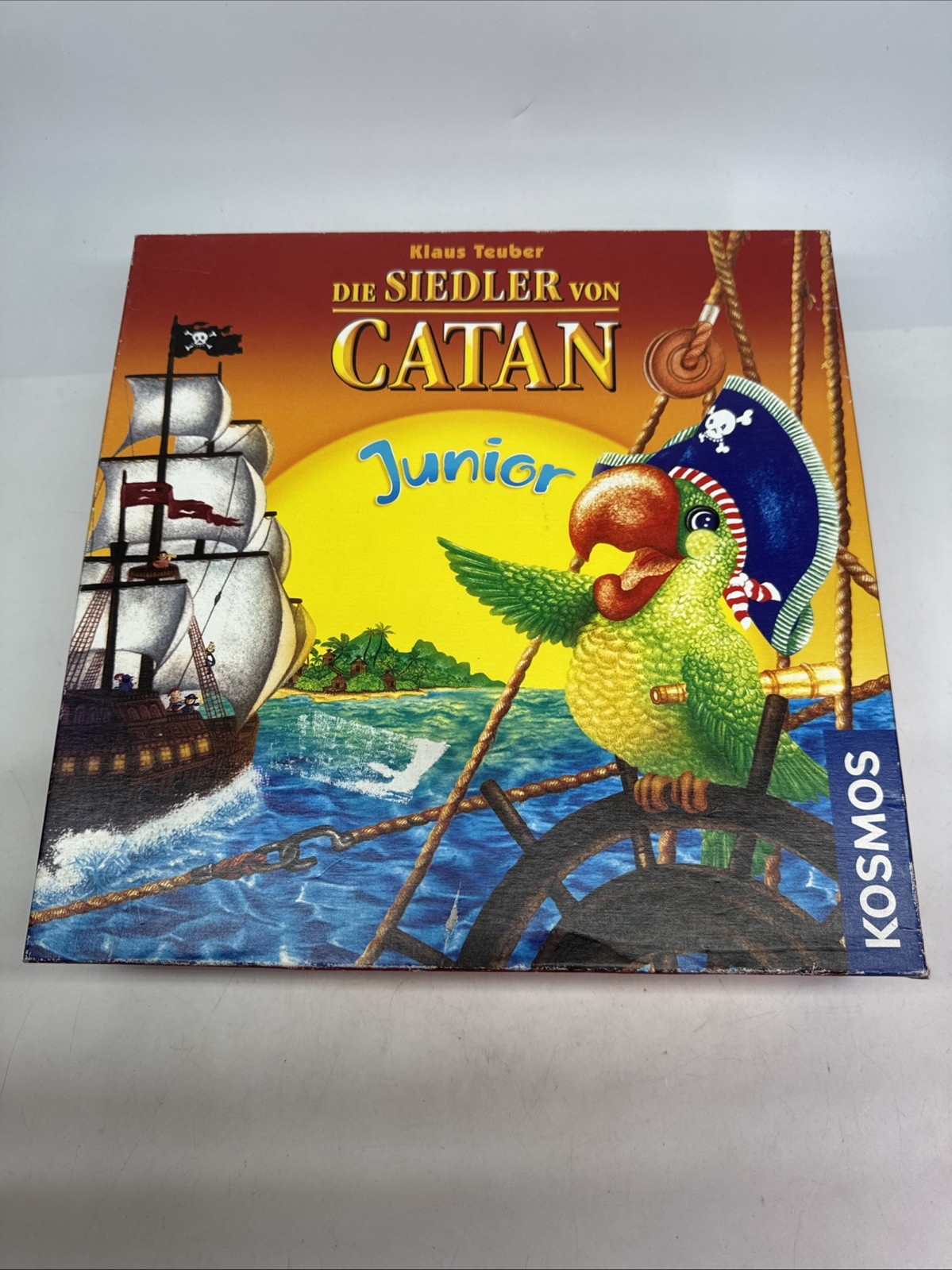 Brettspiel,Kinder,Die Siedler Von Catan Junior,gebraucht,Vintage,Komplett,Kosmos